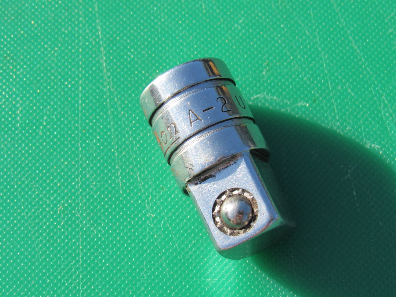 SNAP ON A2 A-2 3/8″ TO 1/2″ SQUARE DRIVE SOCKET ADAPTER UNDERLINE LOGO A 2 USED