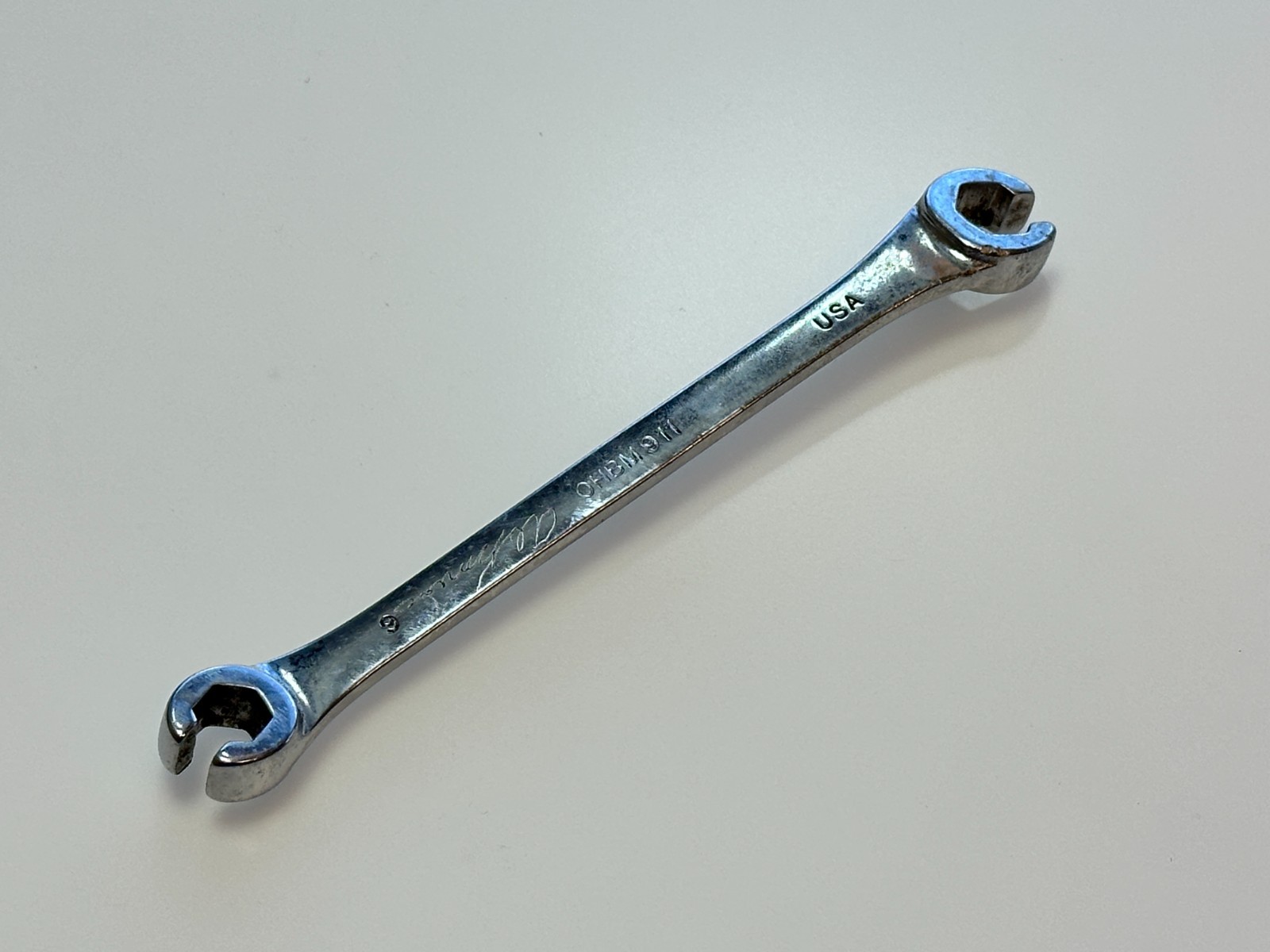 MAC Tools USA OHBM911 Metric 9mm x 11mm Flare Nut Line Wrench, 6 Point