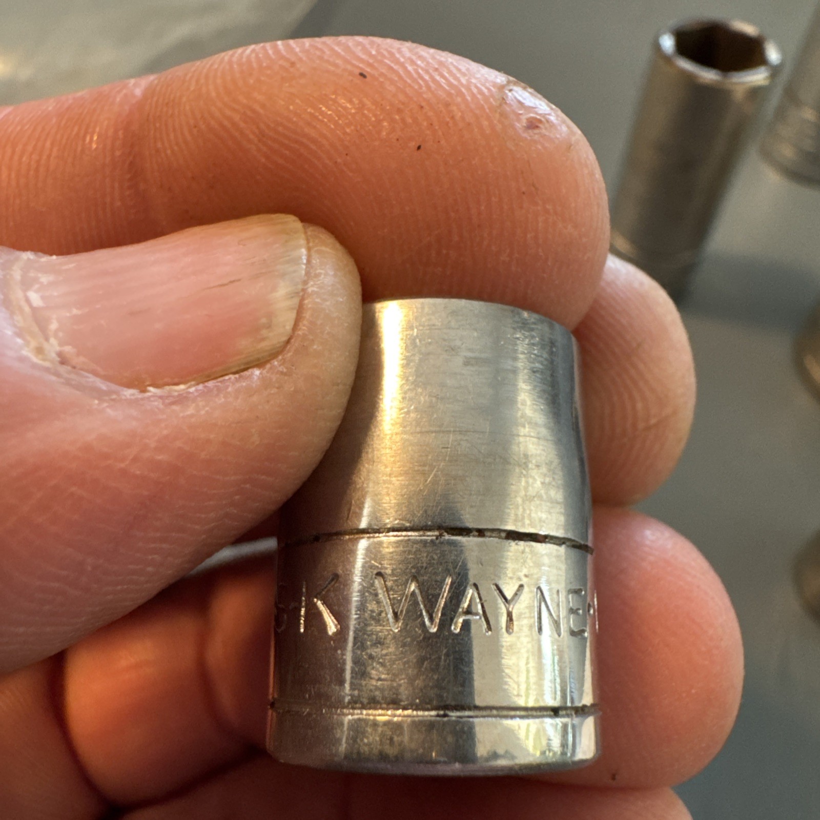 ALL S-K Wayne Vintage Sockets USA 11/16” & 1/2” Deep 7/8 13/16 1/2” Shallow 11mm