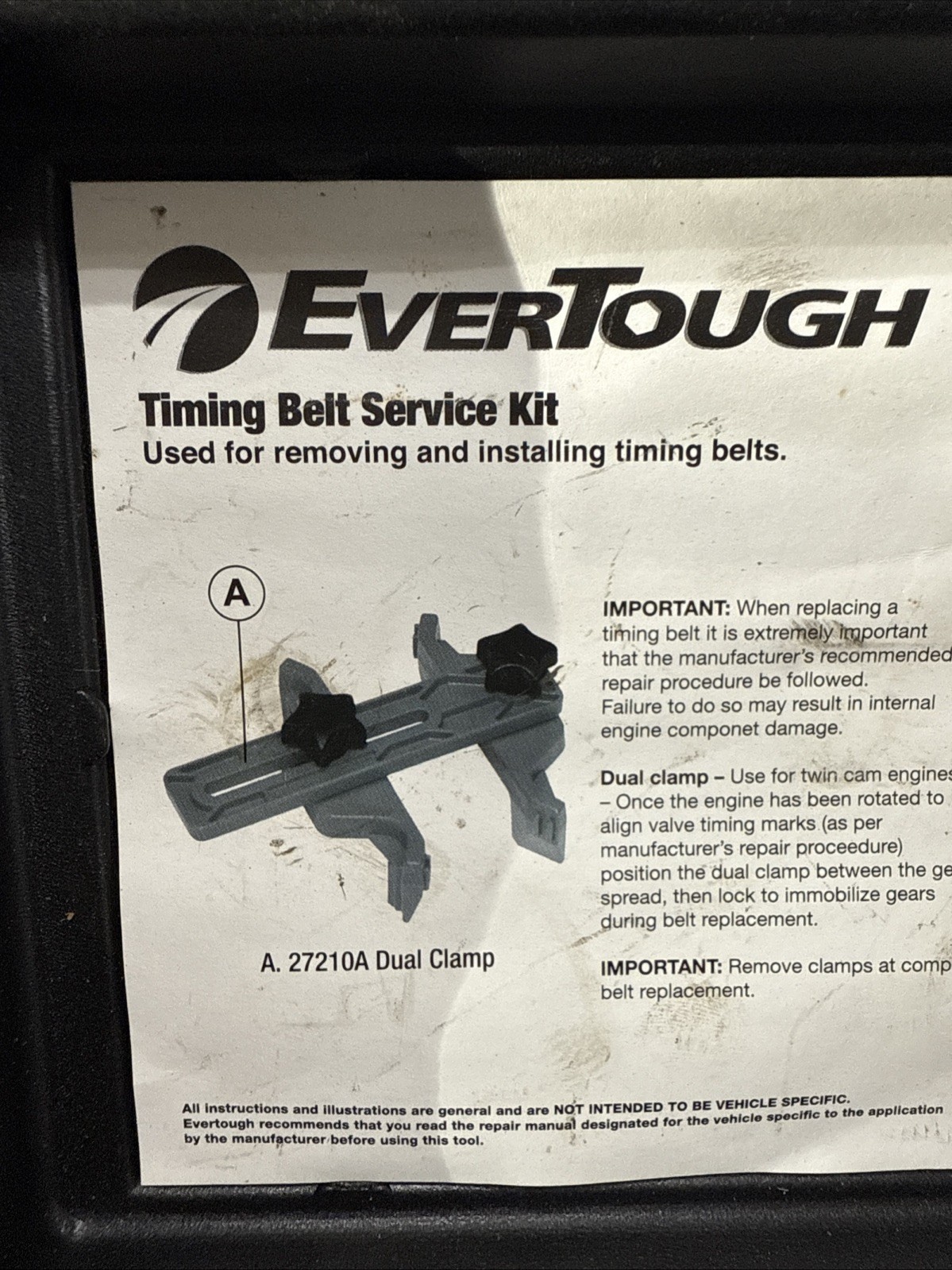 Evertough 67092 Timing Belt Service Kit