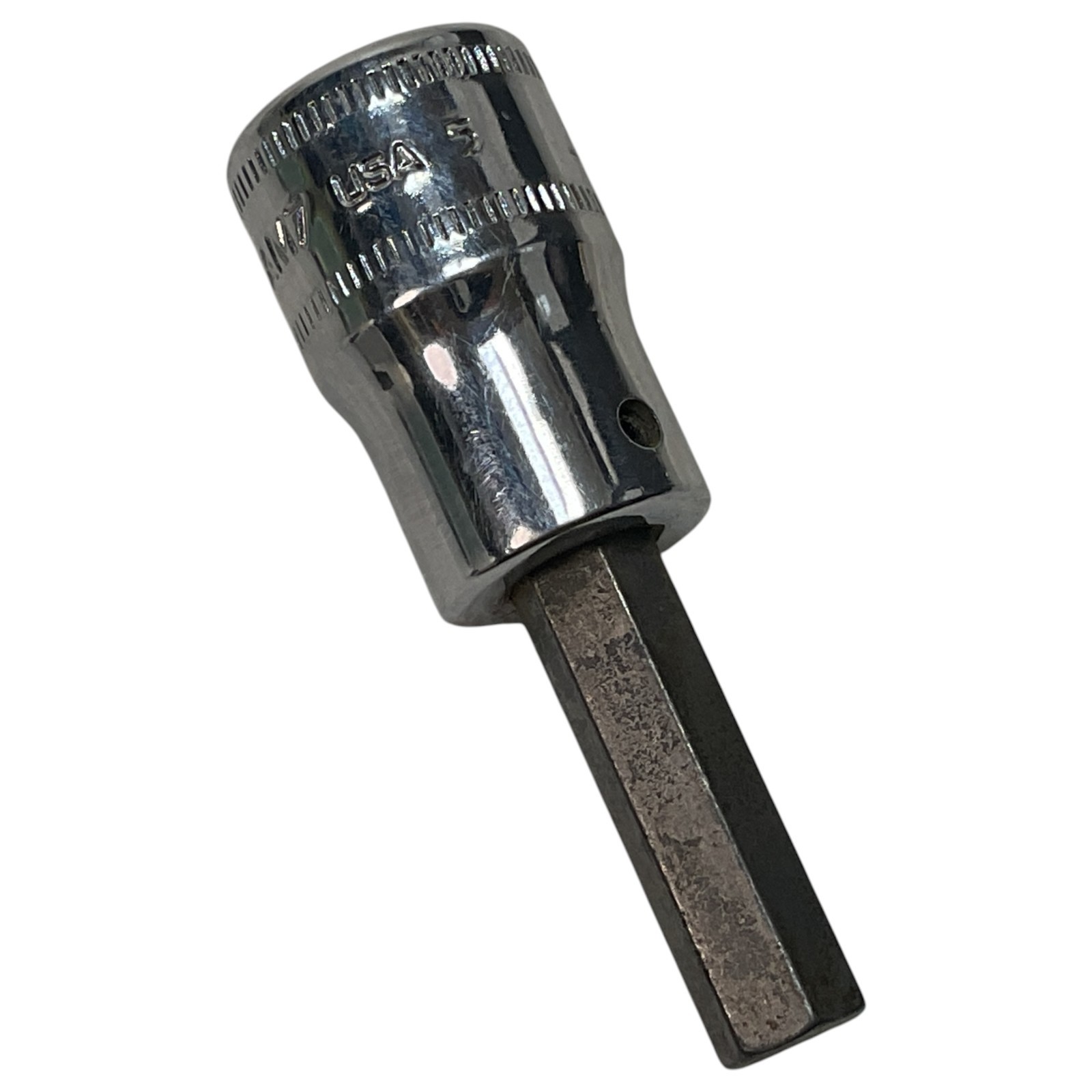Snap-on FAM7 7mm Hex Bit Socket 3/8″ Drive Chrome USA Hand Tool