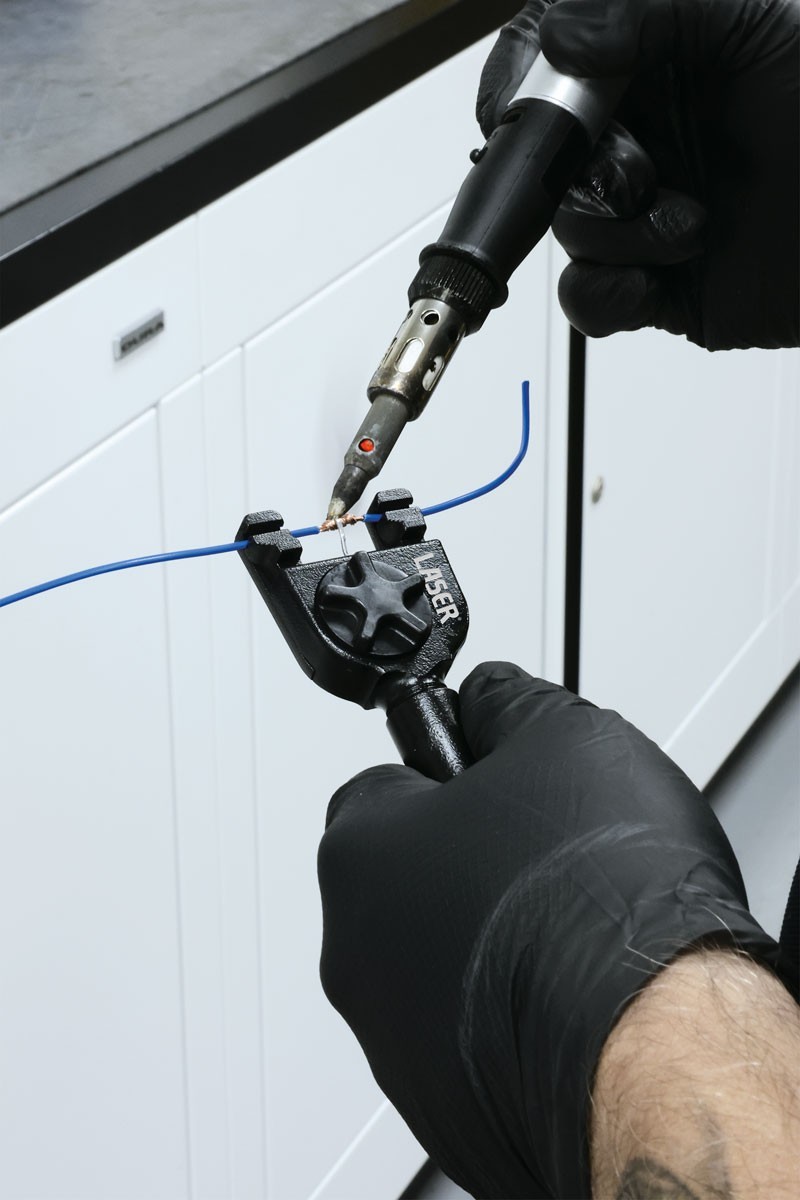Laser Tools 9388 Soldering Clamp with Solder Feed