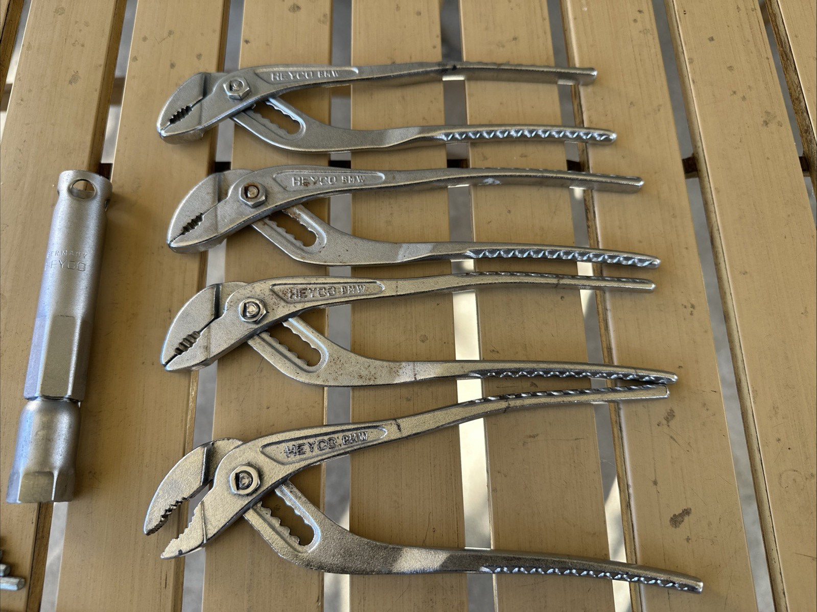 BMW E3 E9 E12 E21 E23 E24 E28 E30 E36 OEM HEYCO TOOL SET LOT 35 PIECES Vintage