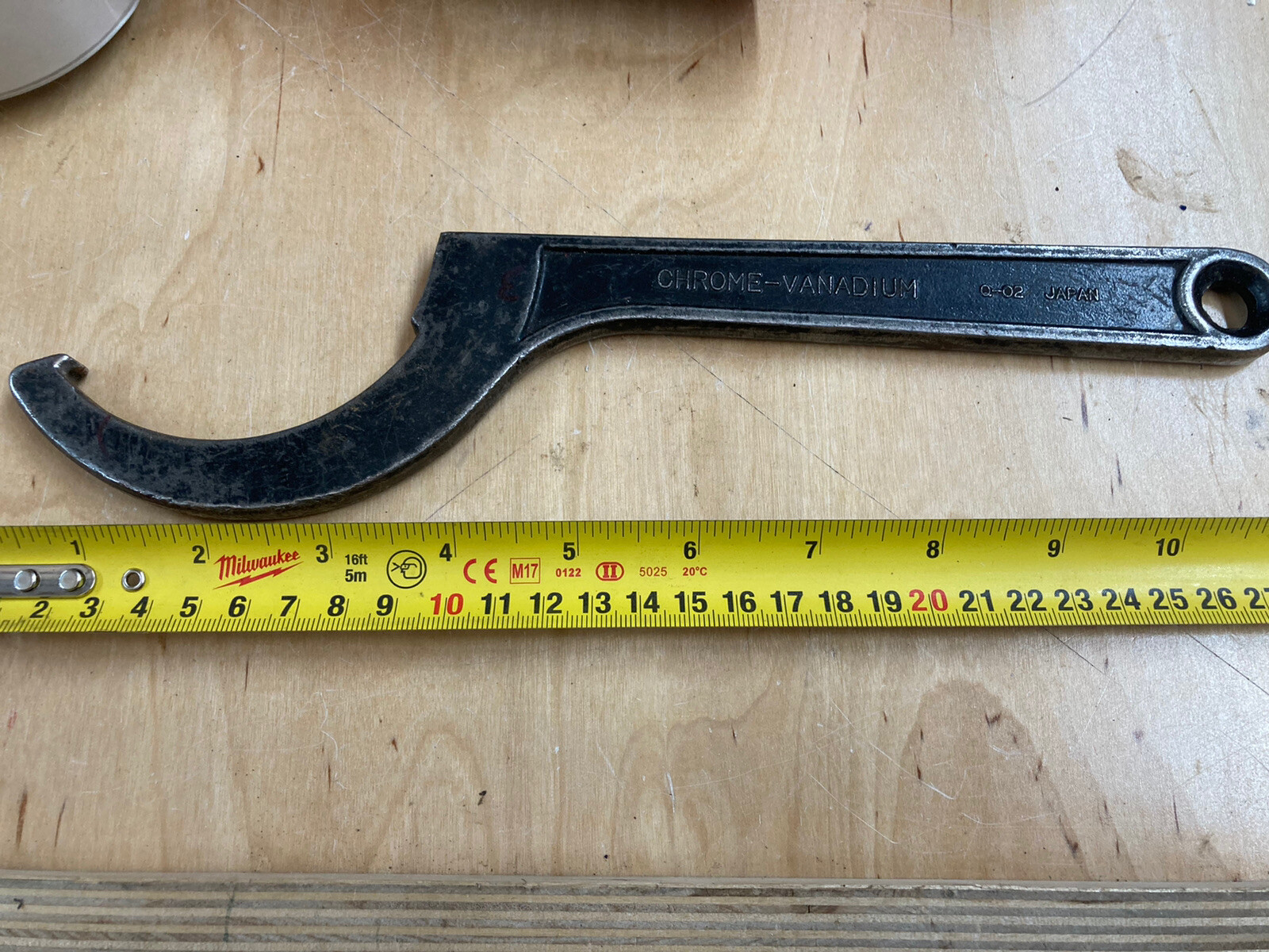 Pre Owned ASH TOOLS K-12 Spanner C crankshaft tool Wrench 92-98 ASAHI