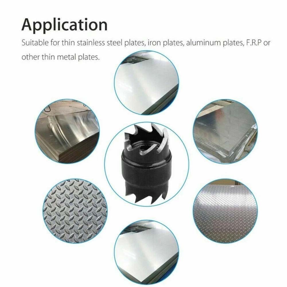 High Speed Steel 13 Pack Double Sided Spot Weld Cutter Set 38 Inch Length