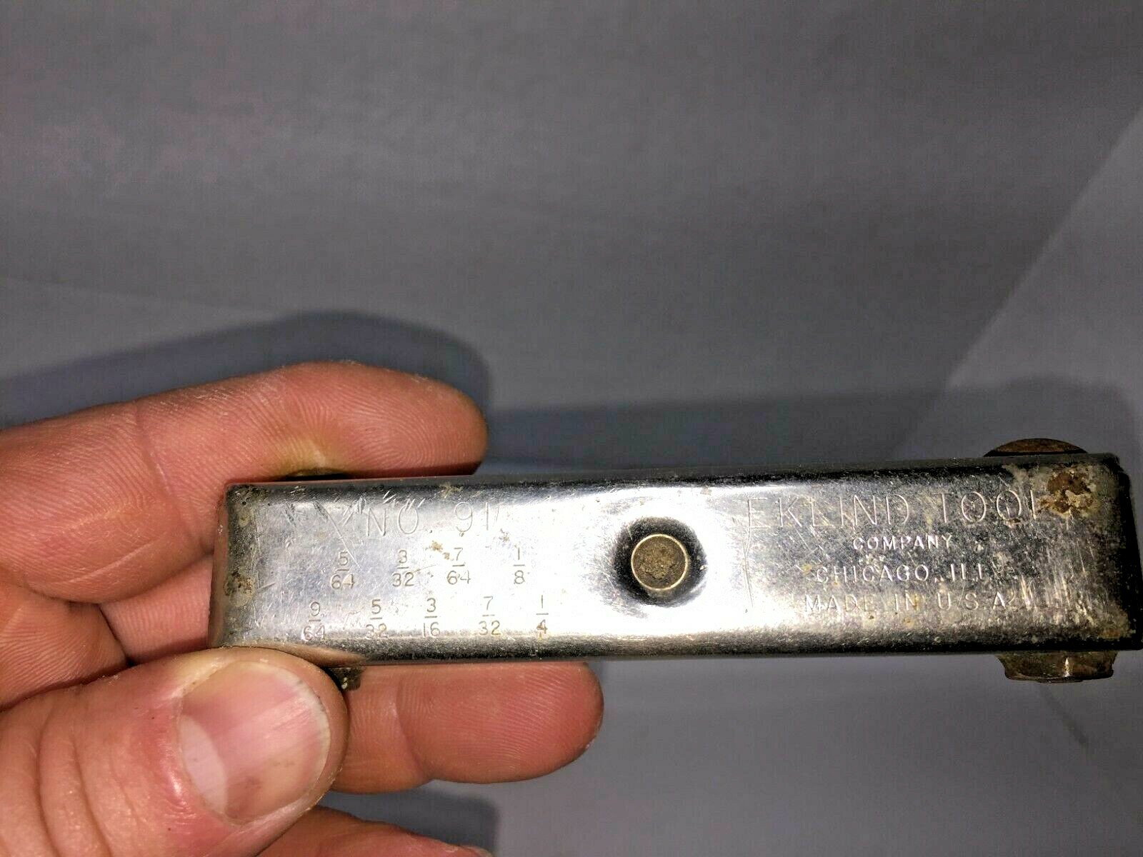 Vintage EKLIND Tool Hex Key Allen Driver Folding Wrench SAE 91 21171