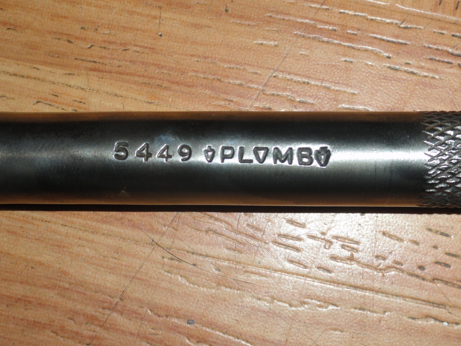 Rare Vintage Plomb 5449 1/2-Drive Ratchet W/Original Plug
