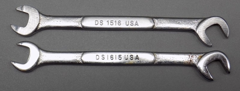 5 Snap On Ignition Wrenches Open End DS2224 DS1820 DS2018 DS1516 DS161 Tools