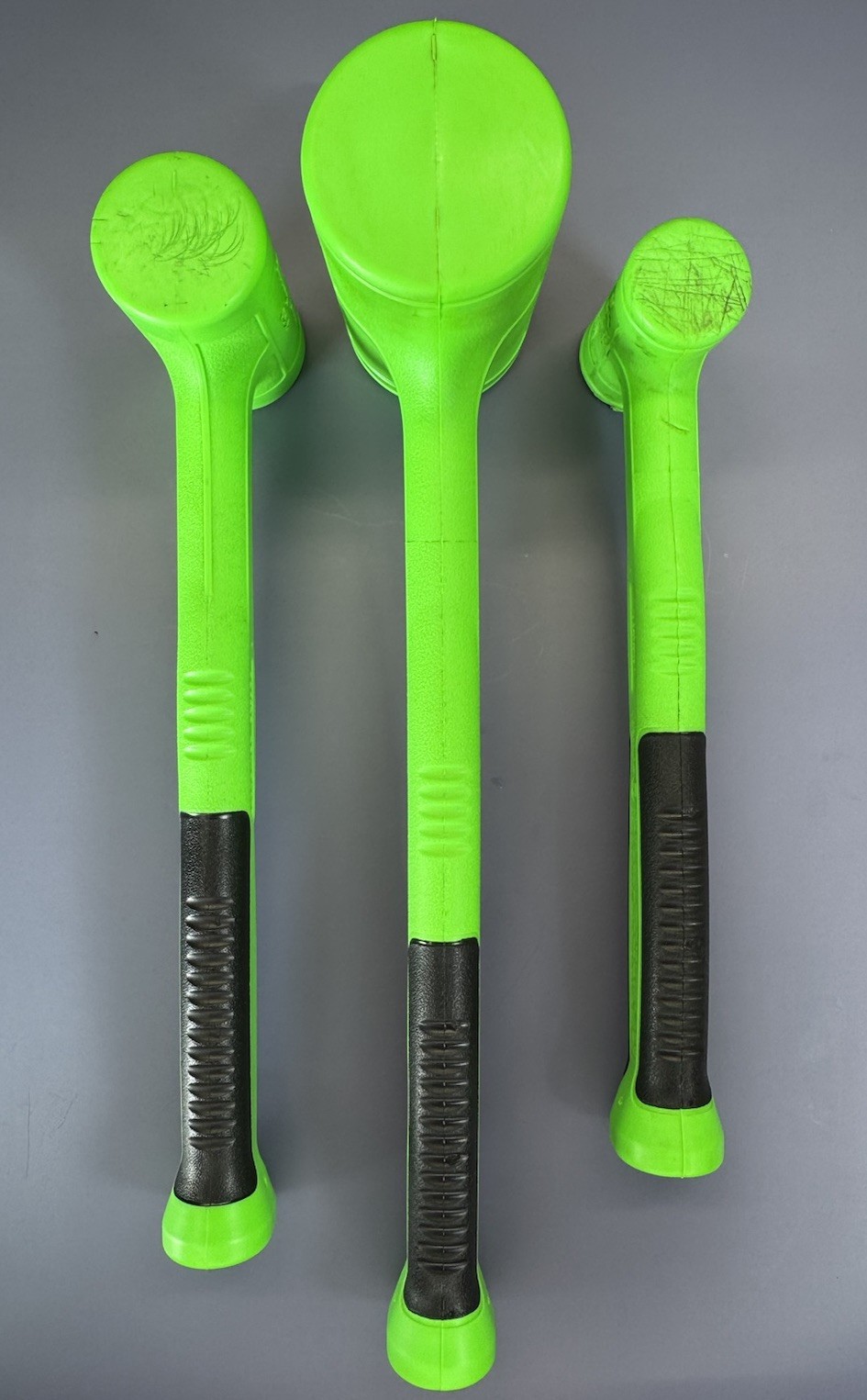 Snap-on HBFE6FG 16 20 24 32 48 56 oz 6-pc Green Dead Blow Hammer Foam Set