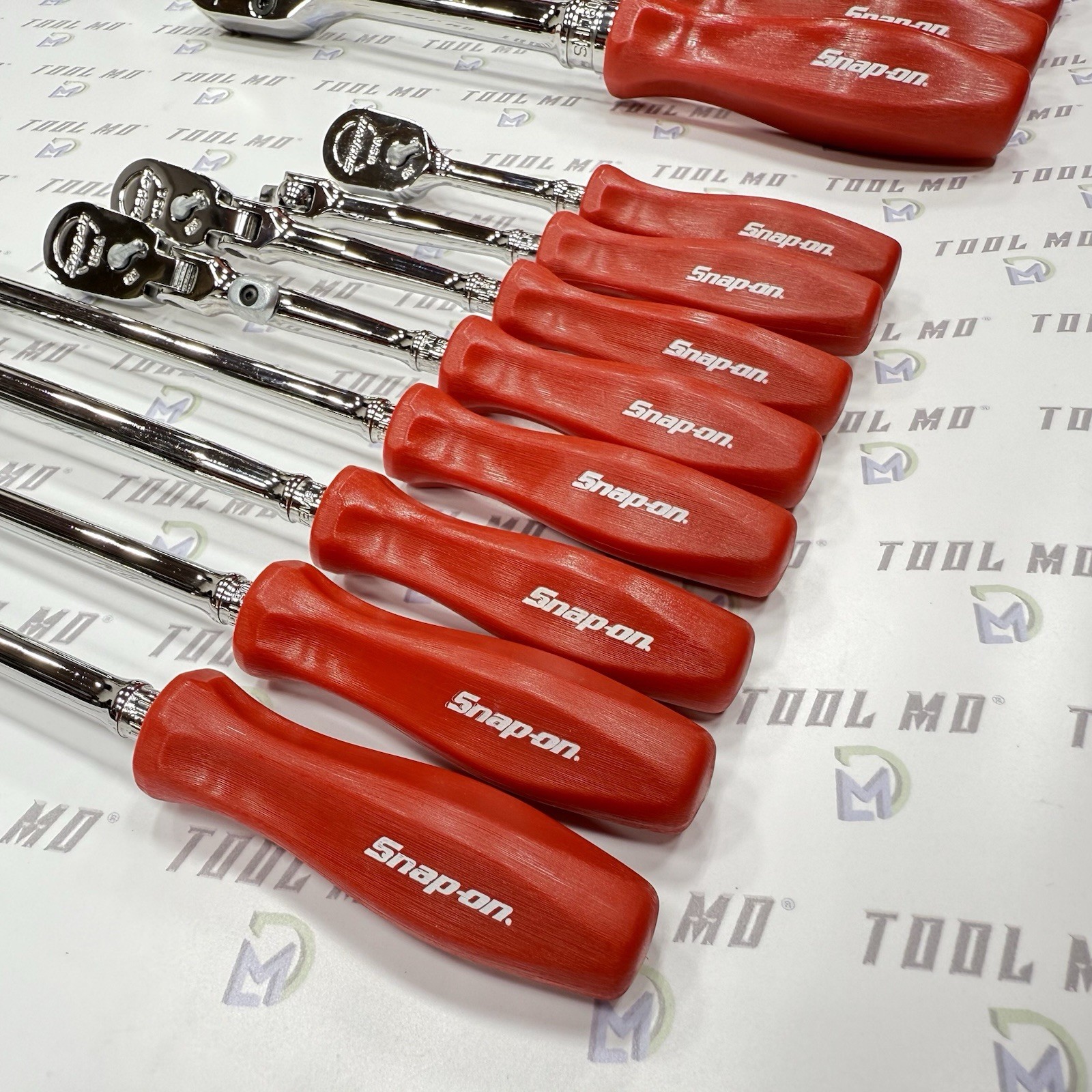 Snap-on Tools USA RARE 31pc RED 1/2″ 3/8″ 1/4″ Drive Ratchet Set SHLFD80A