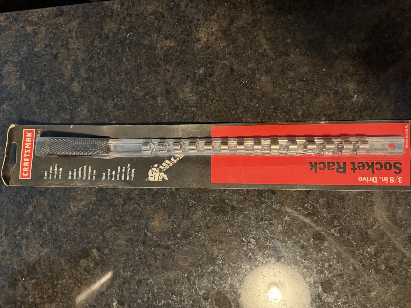 Craftsman Socket rails NOS 1/4”, 3/8” And 1/2”