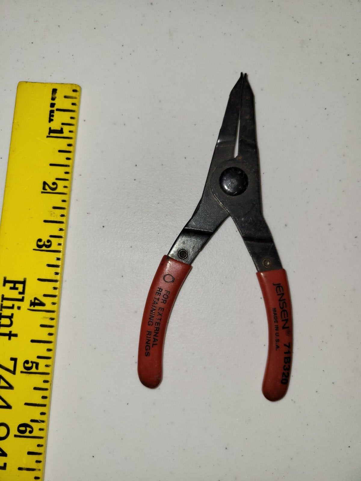 JENSEN USA 71B320 External Retaining Ring Pliers Vintage