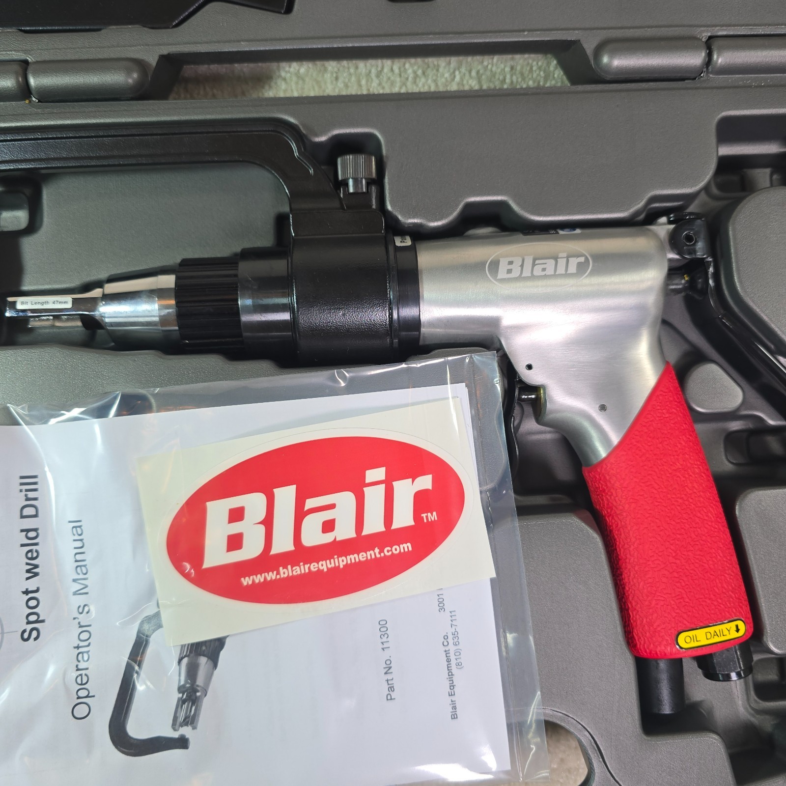 Blair Equipment Co Inc 11300 Enforcer Spotweld Drill Open Box