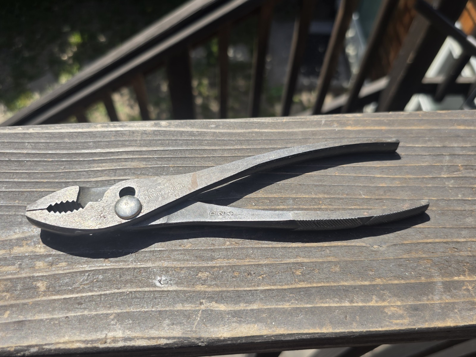 Proto Professional 2785 Slip Joint Adjustable Pliers 8″ Long Vintage Made In USA
