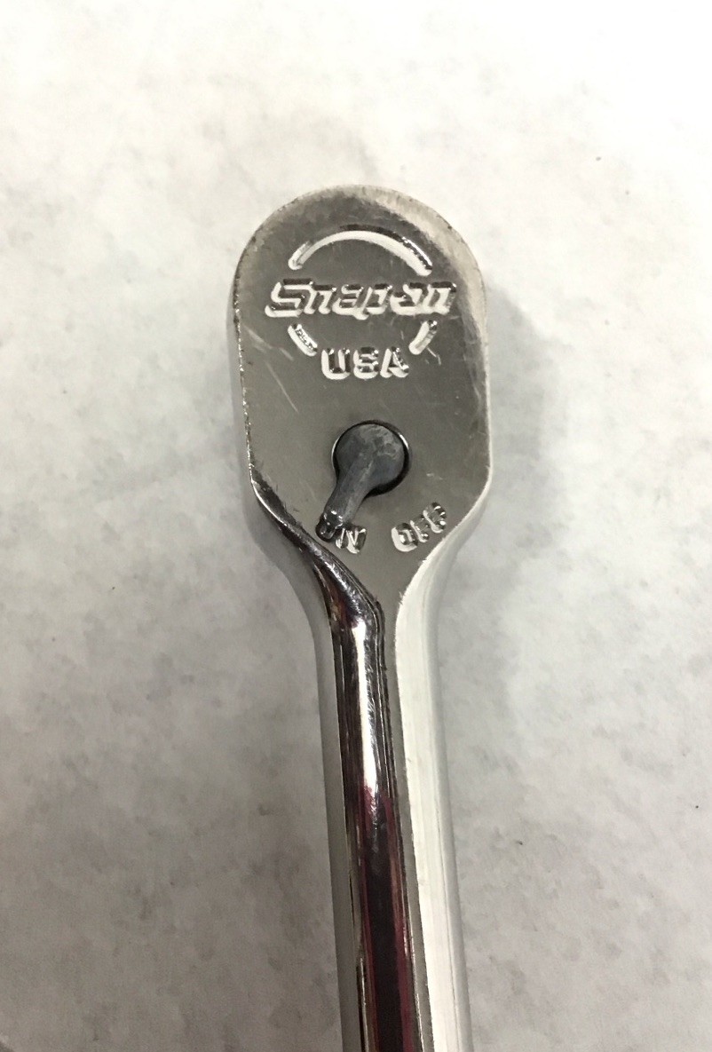 Snap On Extra Long 3/8 Hard Handle Ratchet FHLLD80 Dual 80 Technology