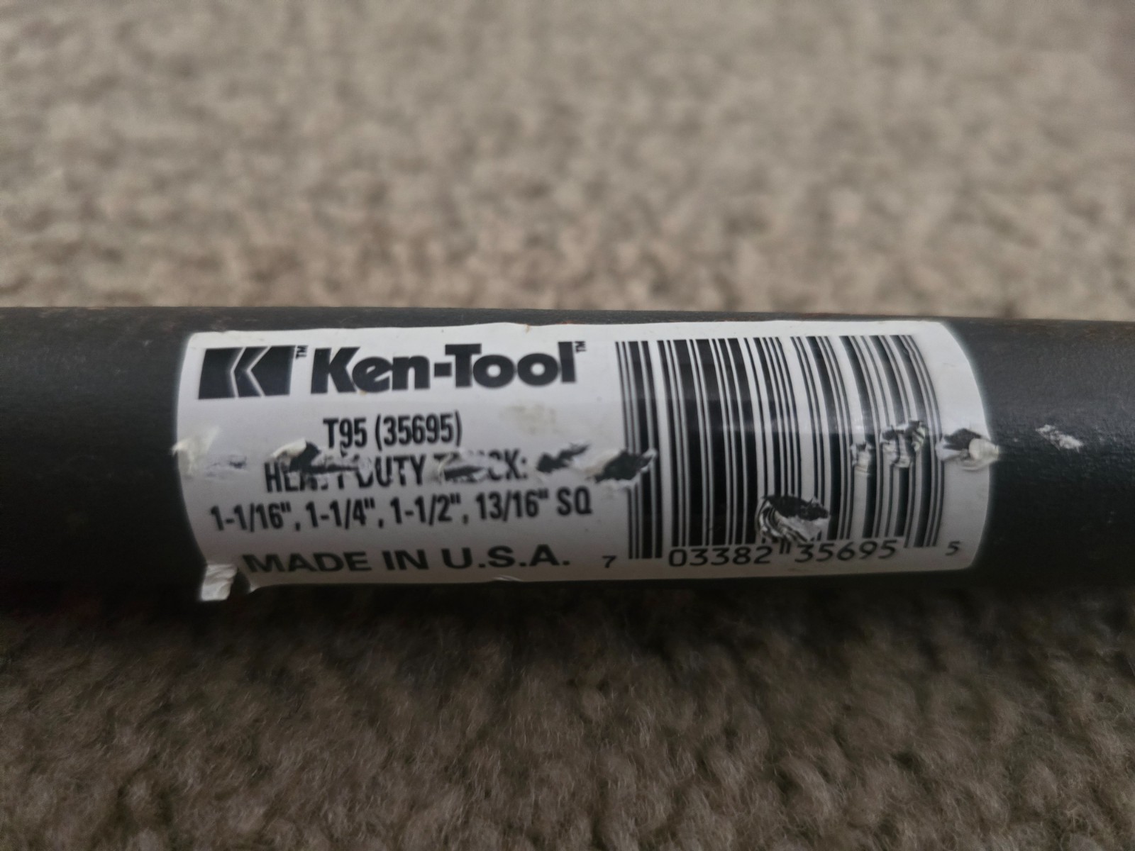 Ken-Tool T95 4-Way Lug Wrench, Drop-Forged Center, SAE