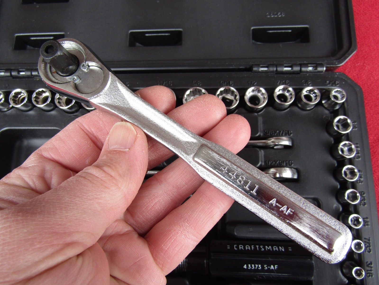 NICE CRAFTSMAN «Almost Complete» 58-PC Mechanics Tool Set 1/4″ & 3/8″ Dr Sockets