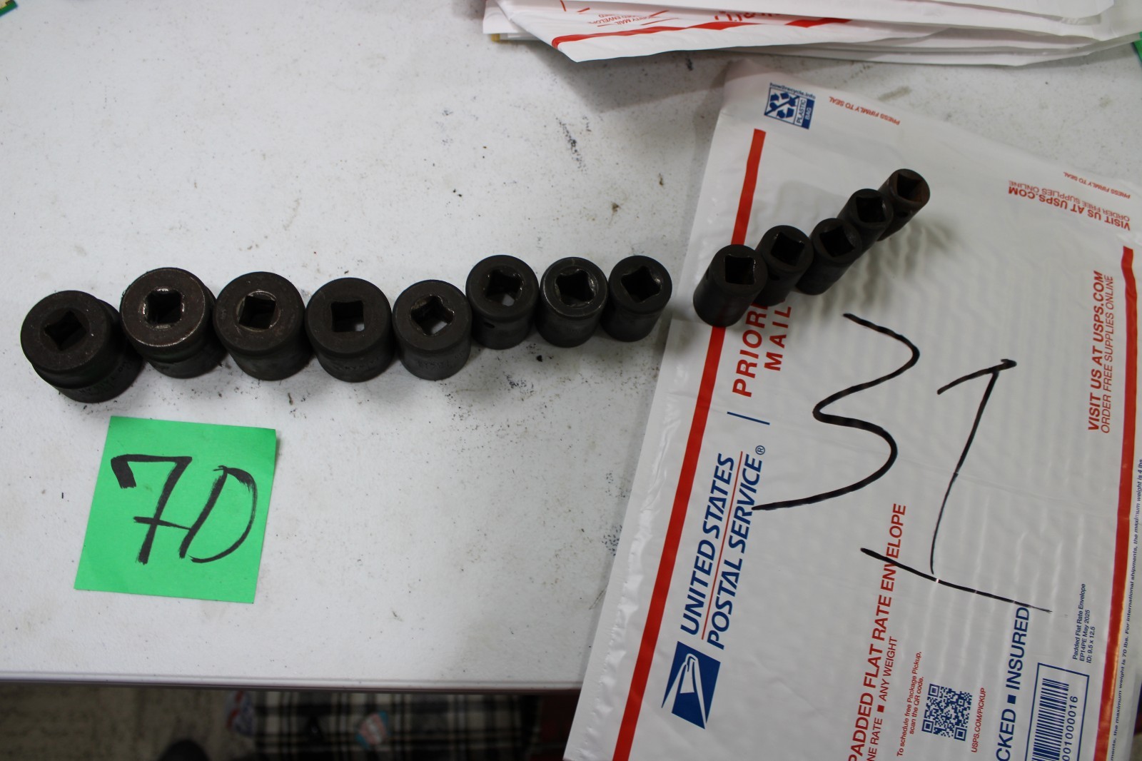 Sunex 7/16 to 1 1/4 Impact Set 1/2in drive Short