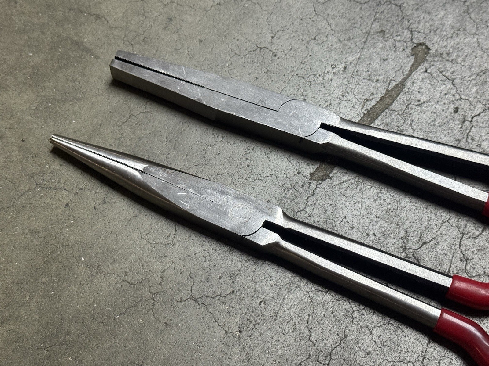 9pcs 11″ Long Nose Plier Set Long Reach Circle Bent Needle Nose Diagonal Cutter