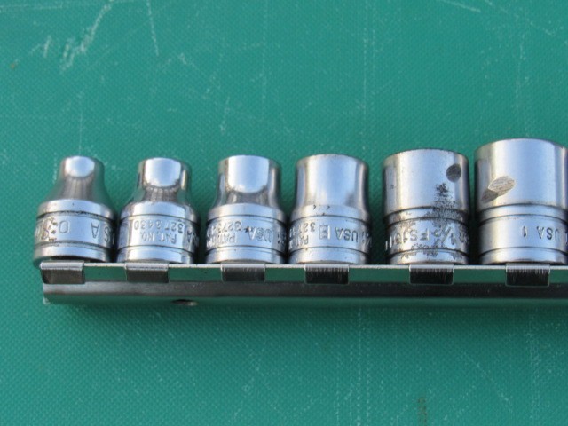 SNAP-ON 211FSY 3/8″ DRIVE 11PC SAE 6PT SHALLOW SOCKET SET 1/4″ – 7/8″ UNDERLINE