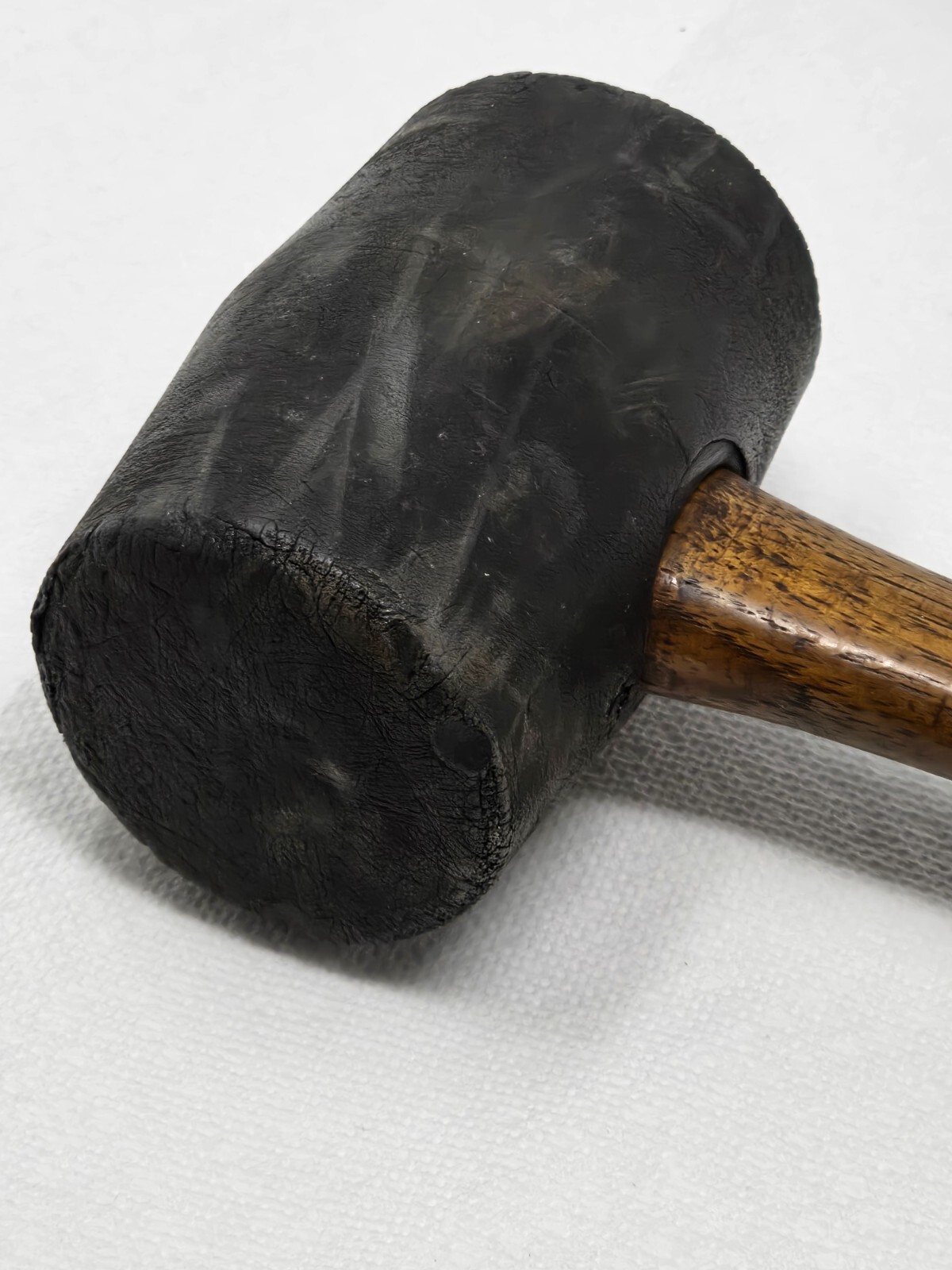 Blue-Point Tools USA VINTAGE 14″ Wood Handle Rubber Head Mallet BF620B Used