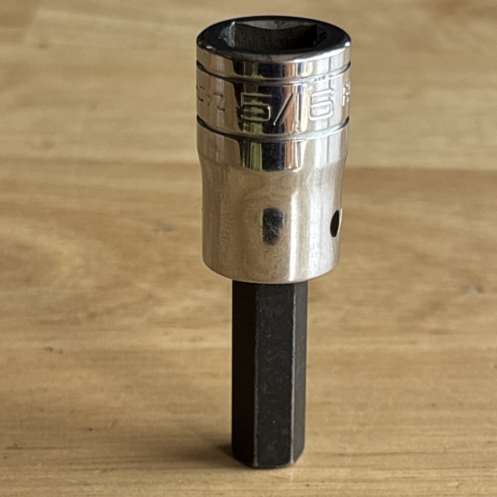 Snap On 5/16″ Standard Hex Bit Driver Socket 3/8″ Drive FA10B USA