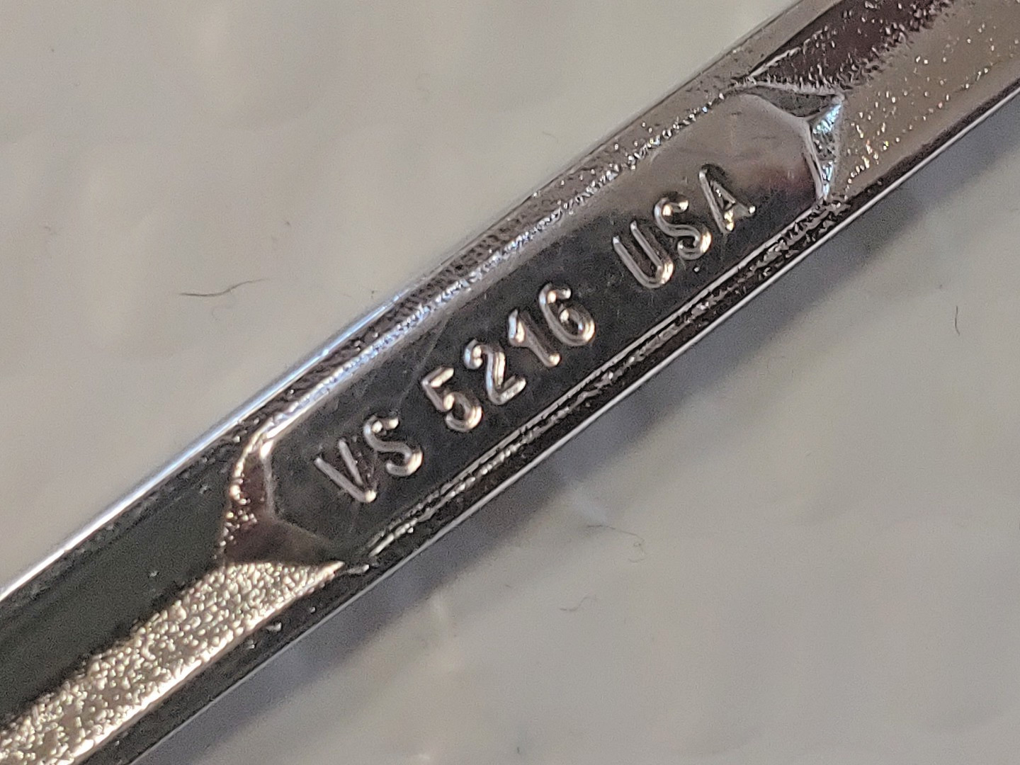 Snap-on Angle Wrench 1/2″ Open-end VS 5216, 4 Way 30-60 Degree Chrome Plate USA