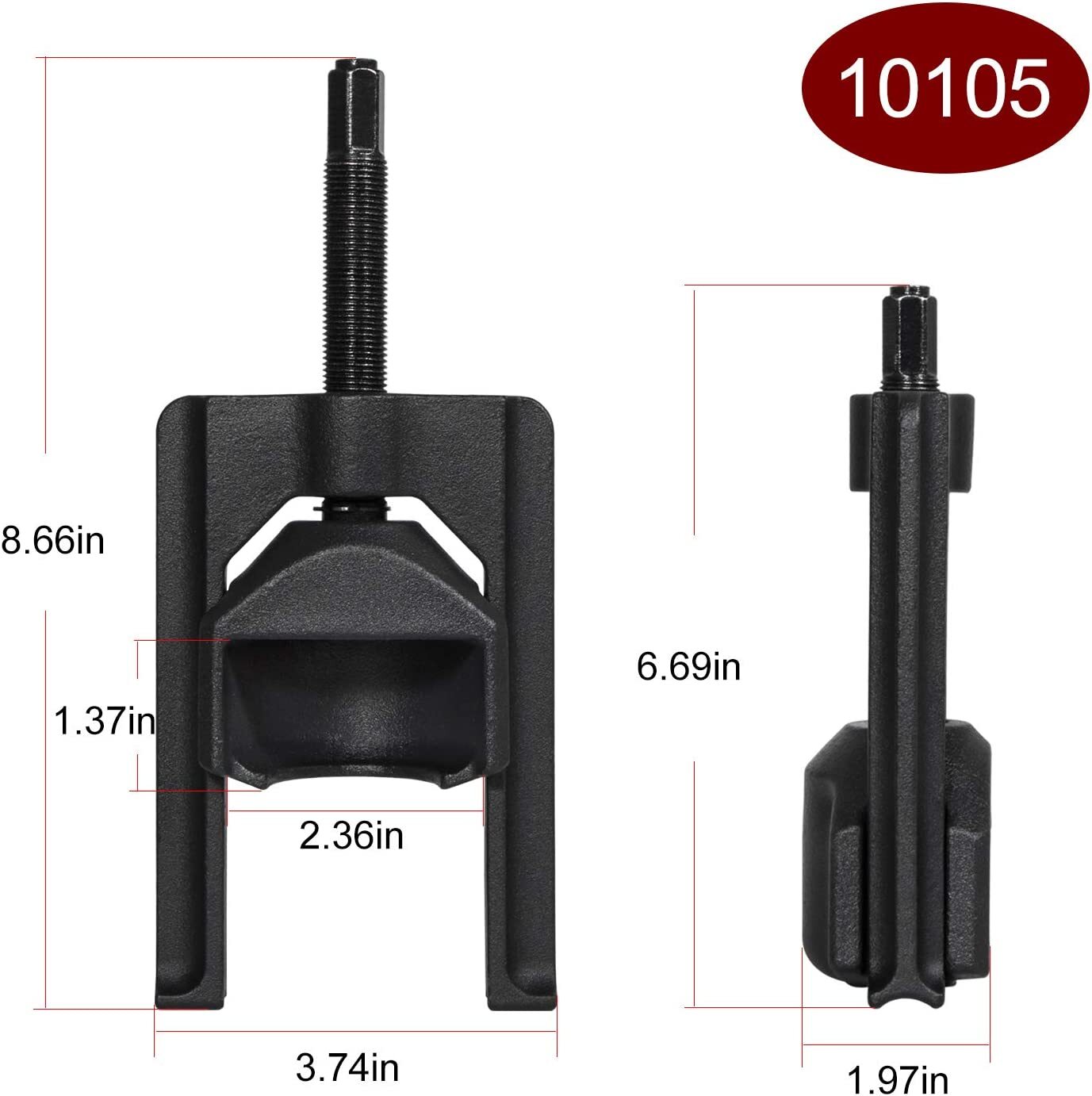 10105 Universal U Joint Puller Press Removal Tool For Heavy Duty Class 1-3 Truck