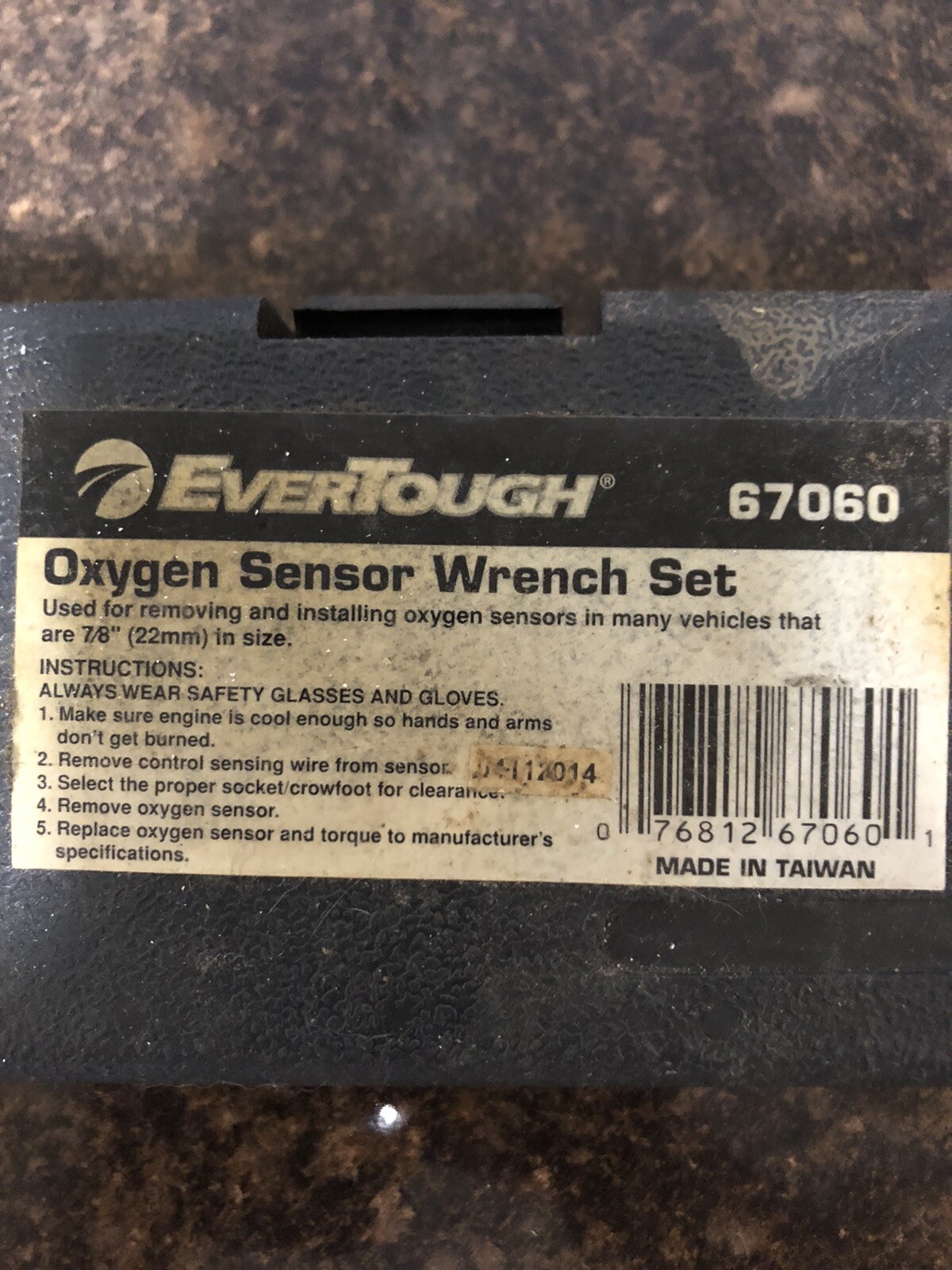 Ever Tough Oxygen Sensor Wrench Set 67060