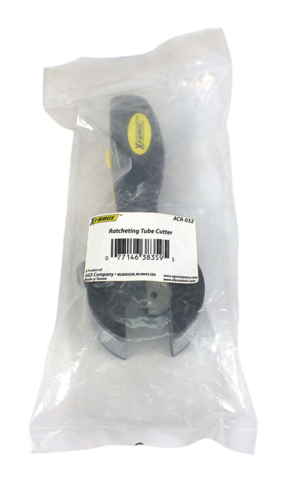 AGS XForce Ratcheting Metal Hose/Tube Cutting Tool Cuts 3/16″-5/8″ Tubes ACR-032