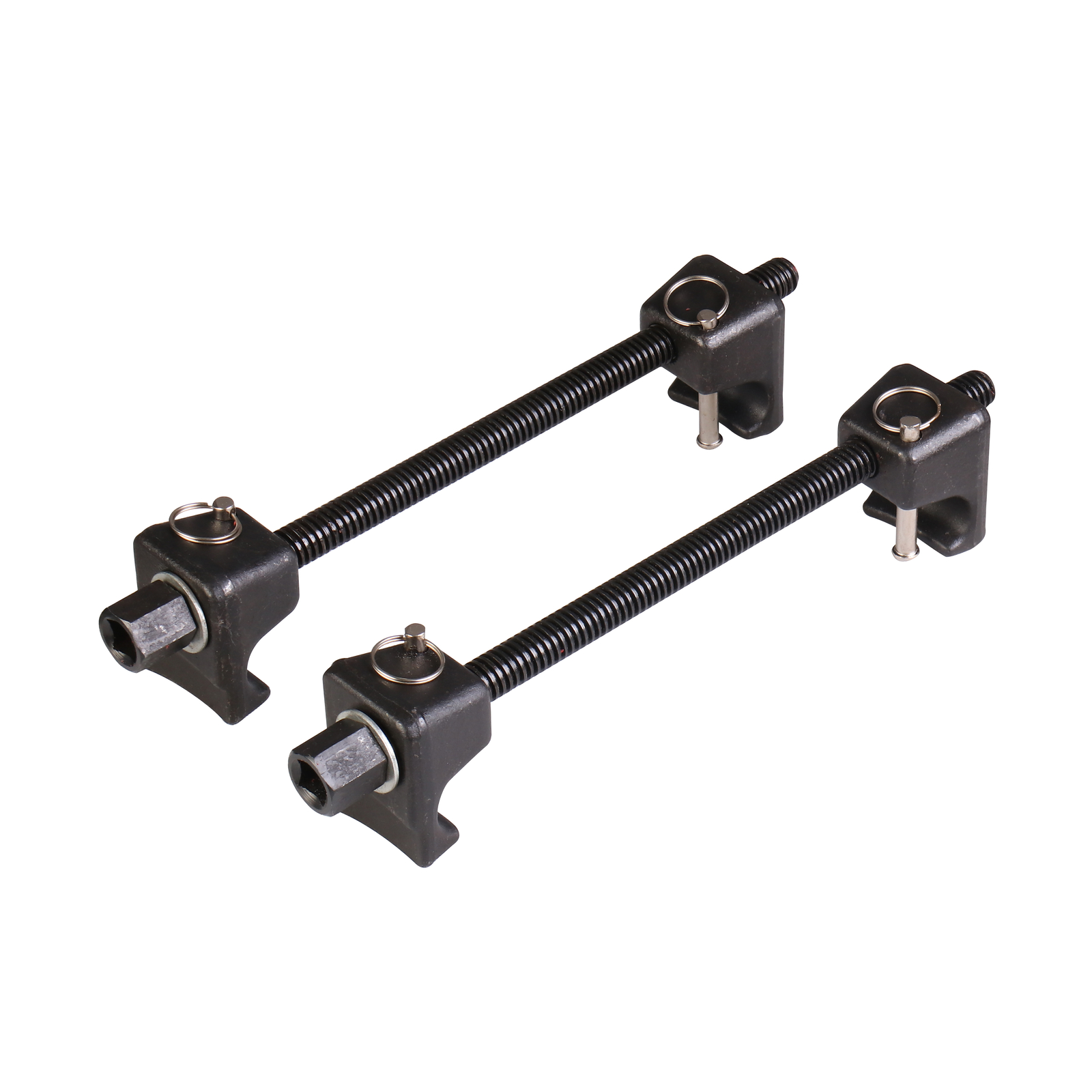 2PCS Coil Spring Compressor Tool +Case For MacPherson Struts 300mm w/Detent Pins