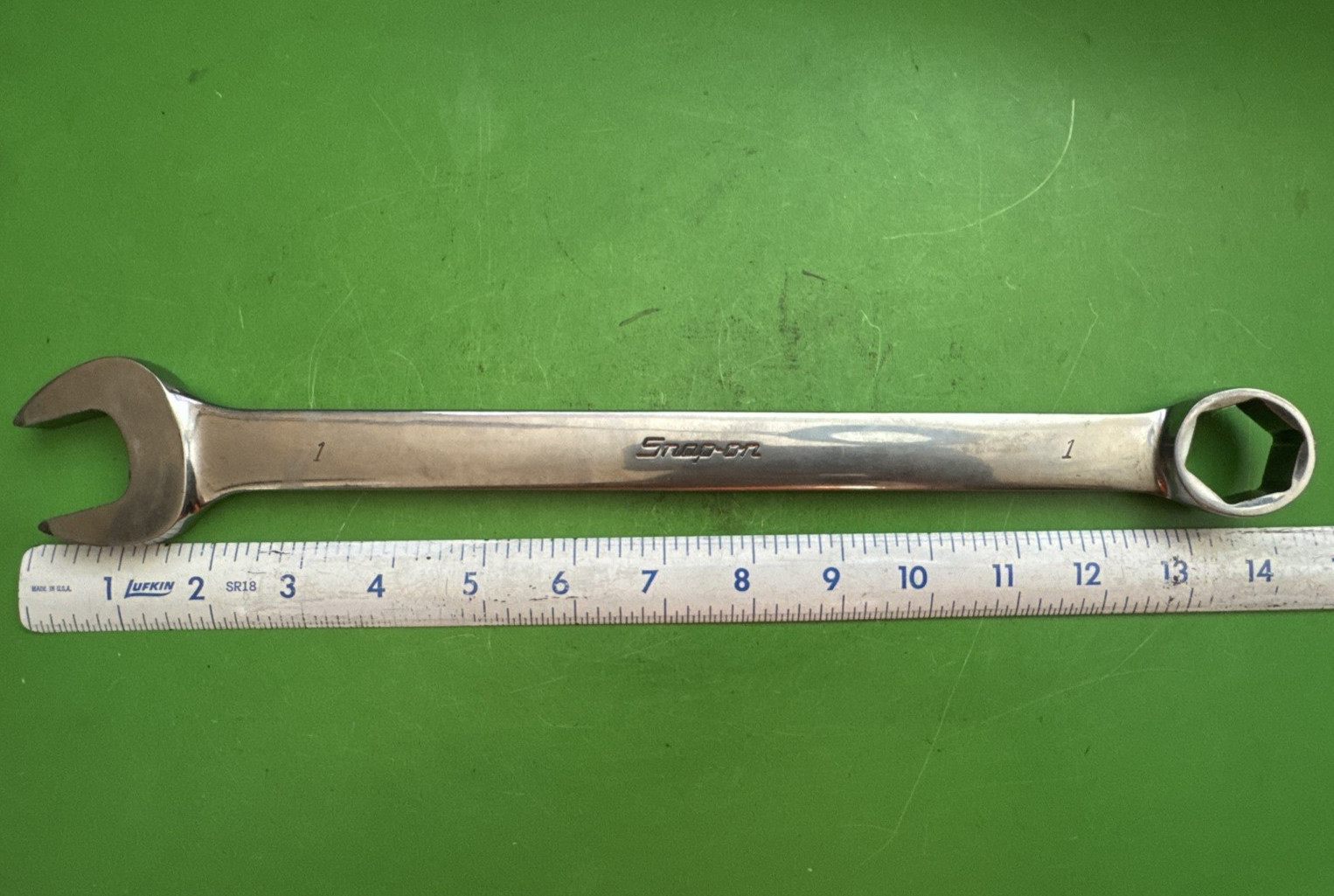 Snap-On Professional Tools USA 6 Point SAE Size 1″ Combination Wrench MPN OSH32B