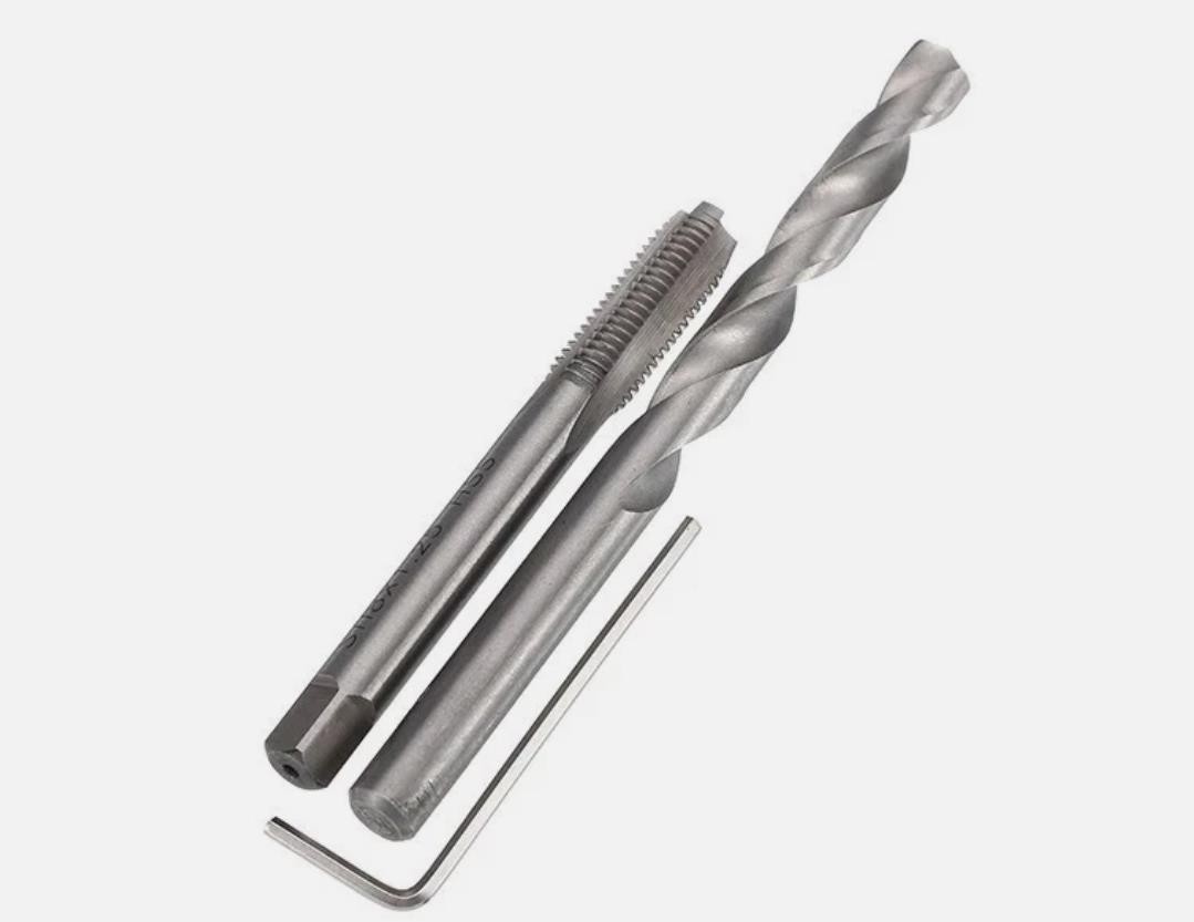 M5 x 0.8 Thread Repair Tool Stainless Helicoil Wire Insert Kit 25PC