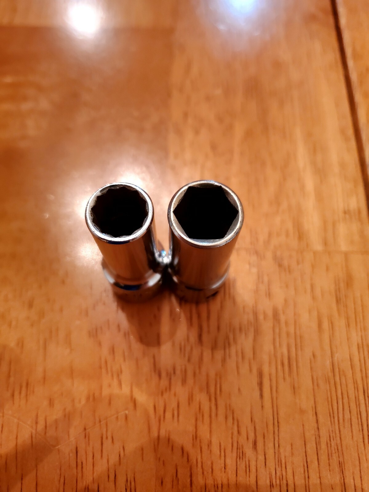 Mac Tools 3/8 Drive 3/8 12PT 7/16 6PT Deep Sockets Lot Of 2