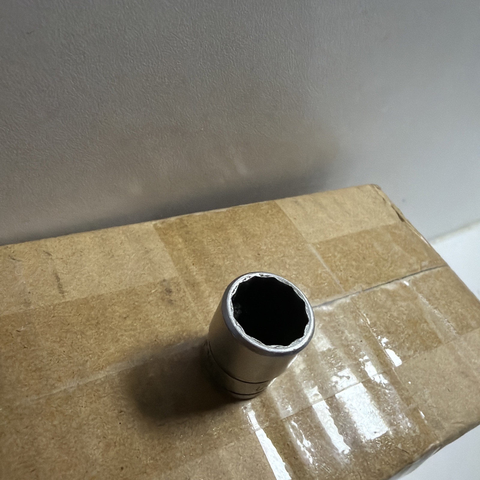 Snap On 3/8″ Drive 14M/M 12PT Metric Shallow Chrome Socket USA F 14M 14MM