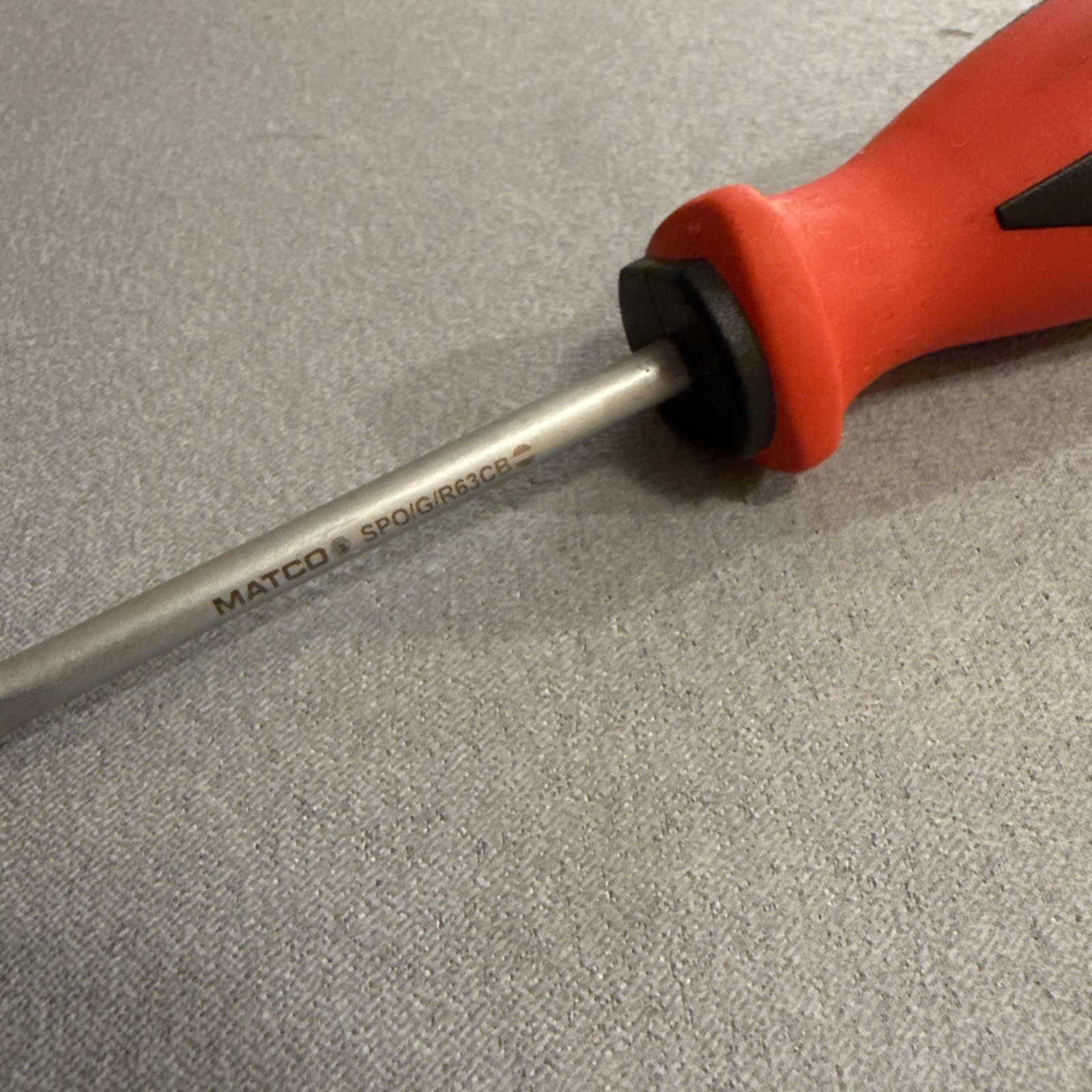 Matco Tools 3/16” X 3” Slot Screwdriver – Red – SPR63CB