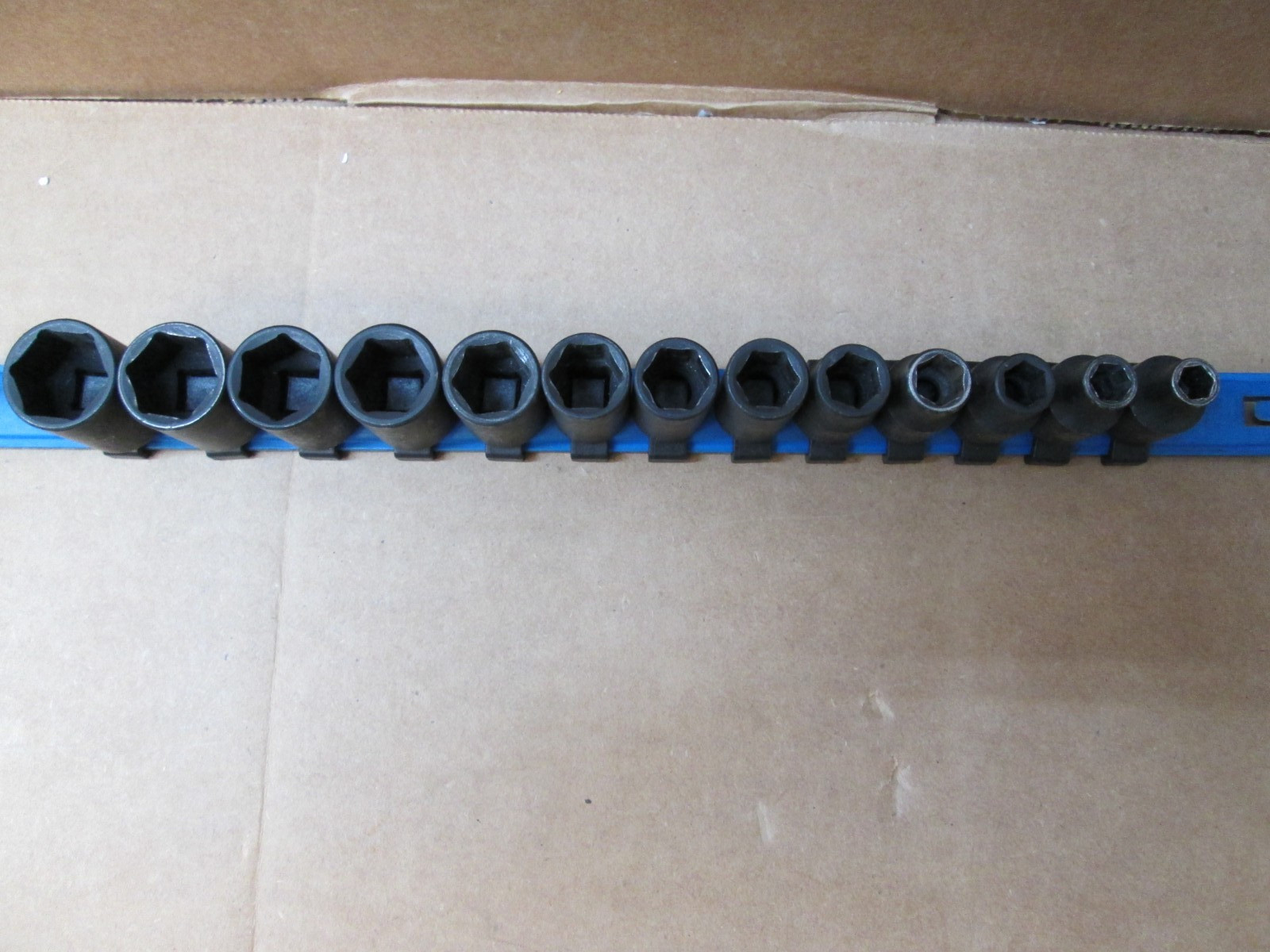 3/8 Shallow Metric Impact Socket Set 7mm-19mm 6 Point Matco