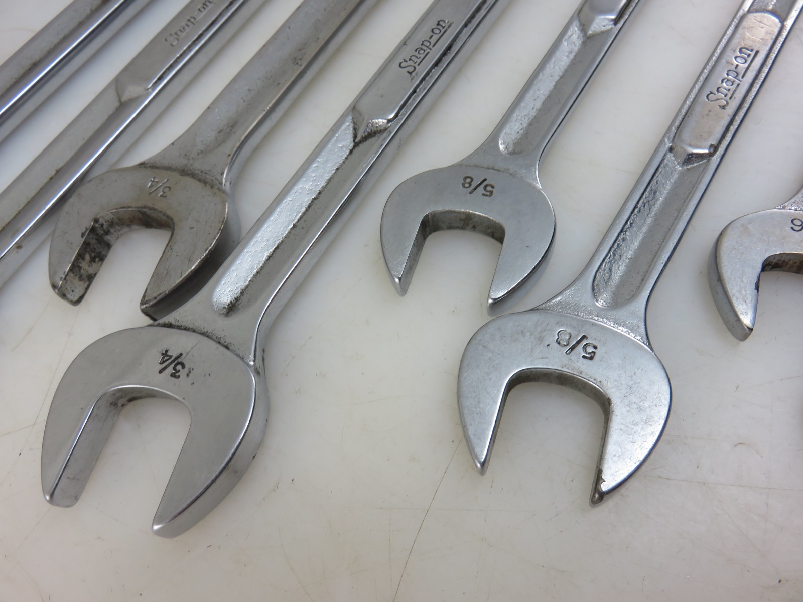 Snap-On VS Series Open End Wrench Set 11pc 1/4″-15/16″ Vintage