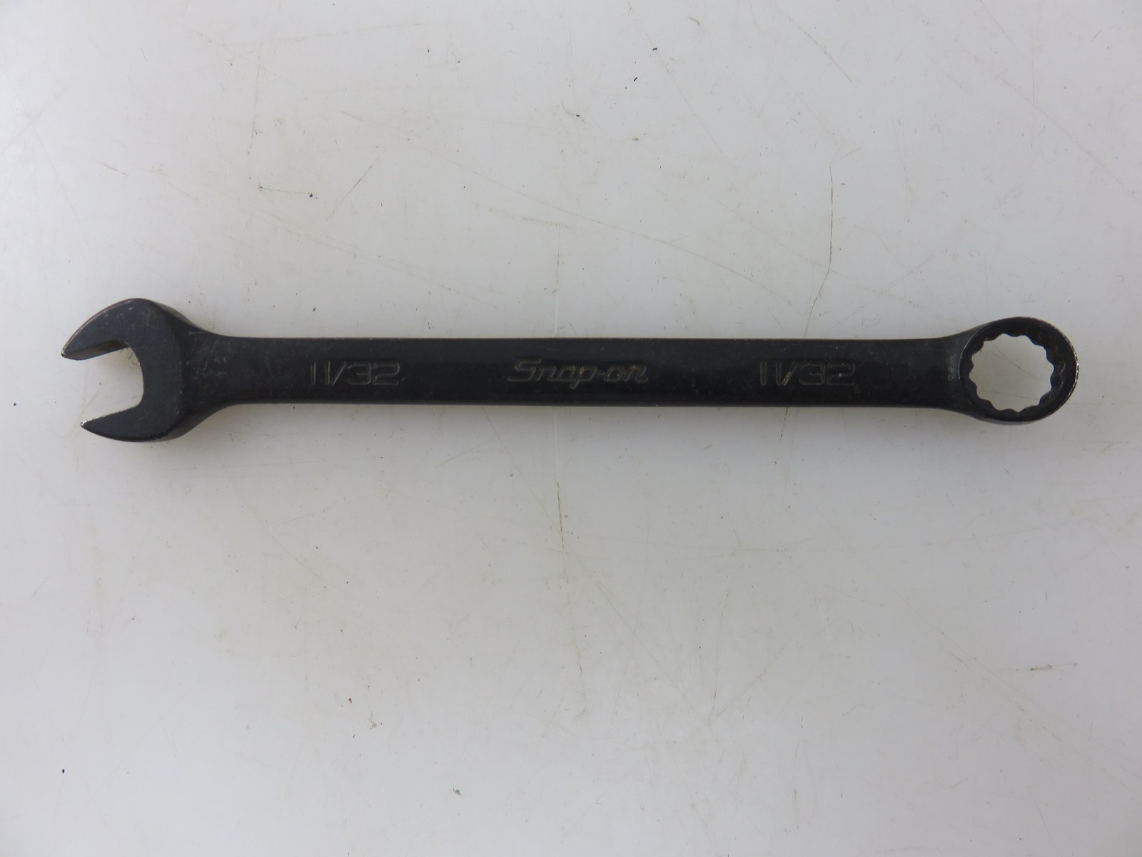 Snap-On GOEX110B BLACK OXIDE Combination Wrench 11/32″ 12pt 5″ Long