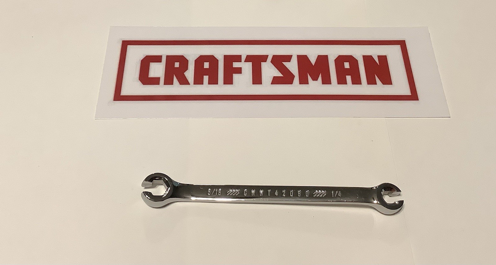 Craftsman 1/4-in X 5/16-in Flare Nut Wrench