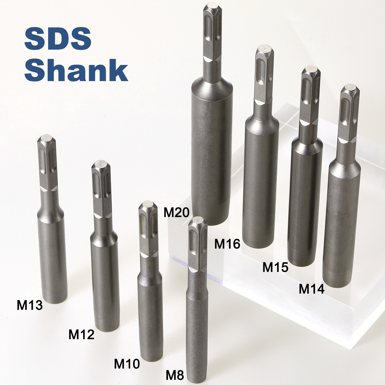 1pcs SDS Max Ground Rod Driver 23/64″ for 15/32″ Ground Rods Drive 5.7″ Long