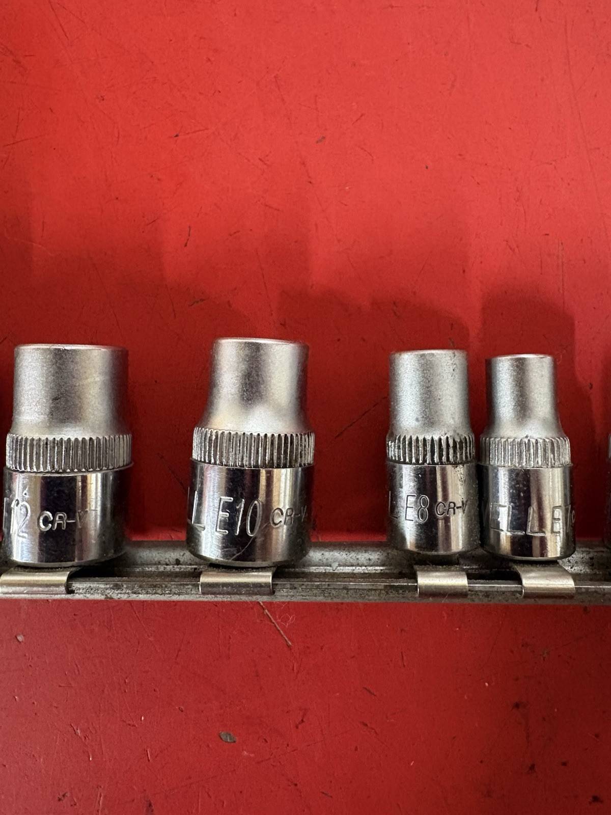 Cornwell – E4 -E20 11PC Combination Drive TORX Shallow Socket Set 11pc