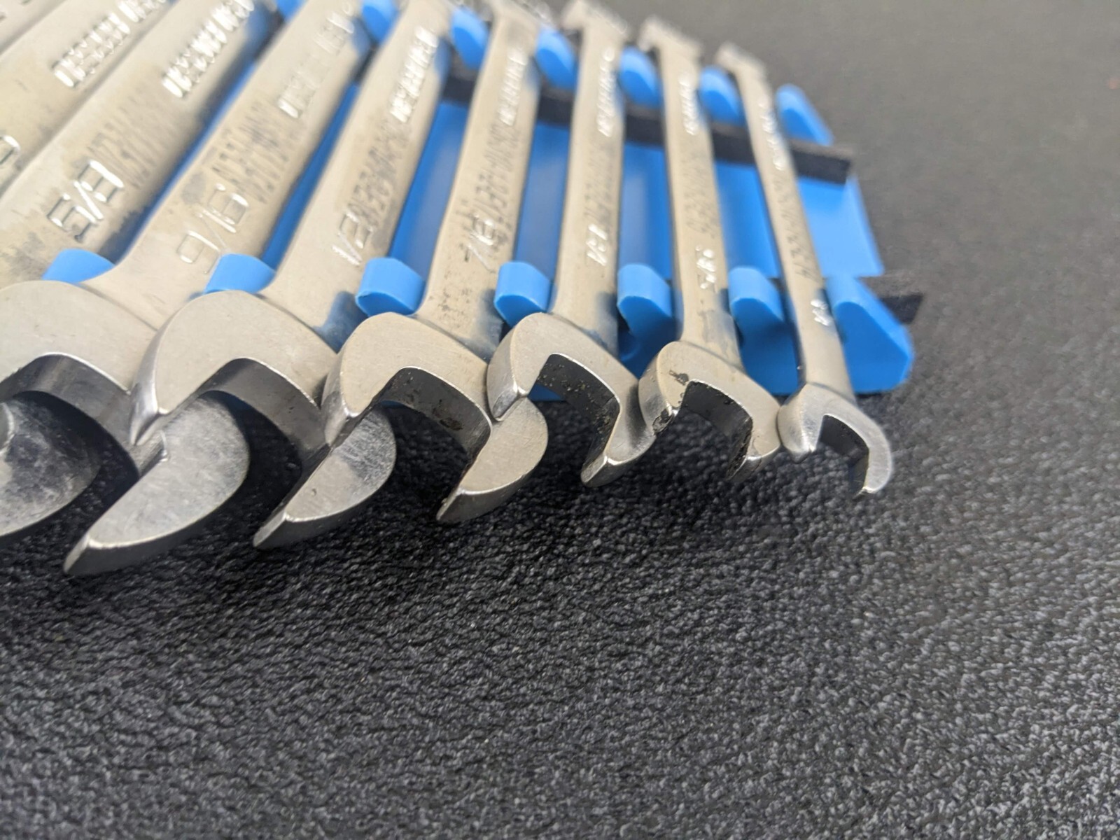 #bk463 Snap On Tools OES Master SAE Spline Short Wrench Set 3/8” – 3/4″ Aviation