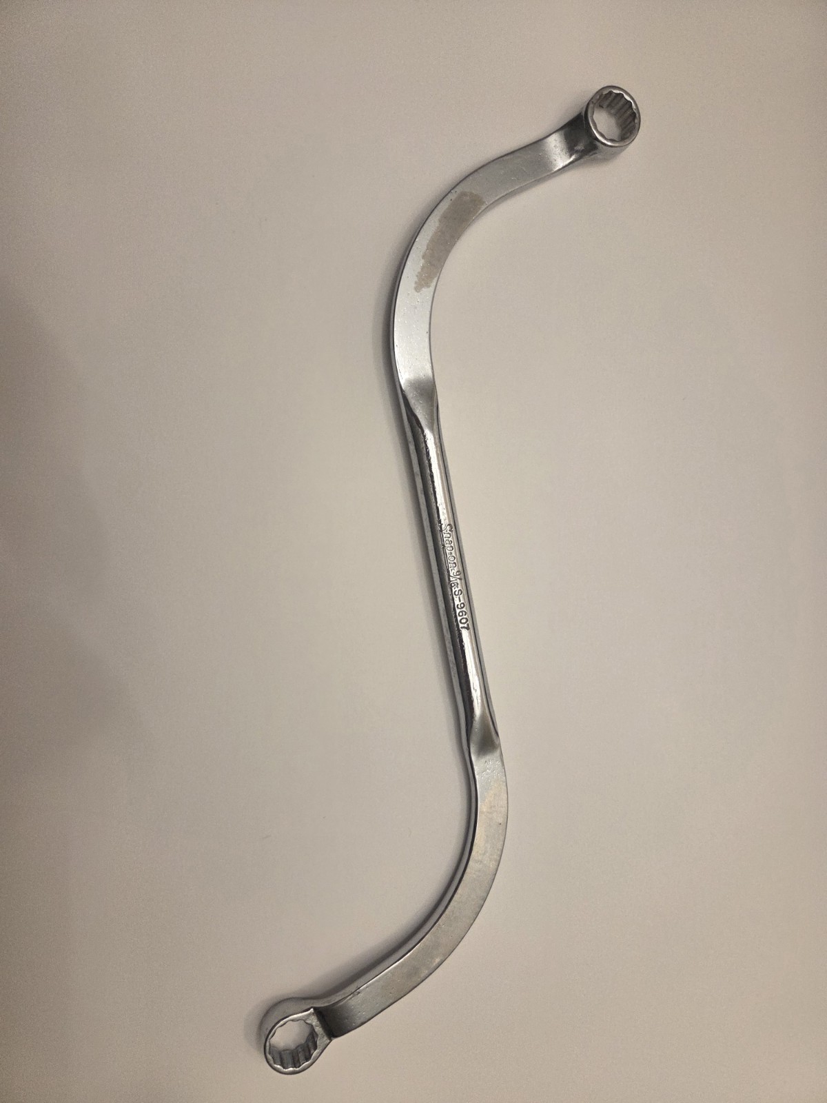 RARE Snap On Tools S9607 9/16″ 12 Point GM Door Hinge Bolt Wrench
