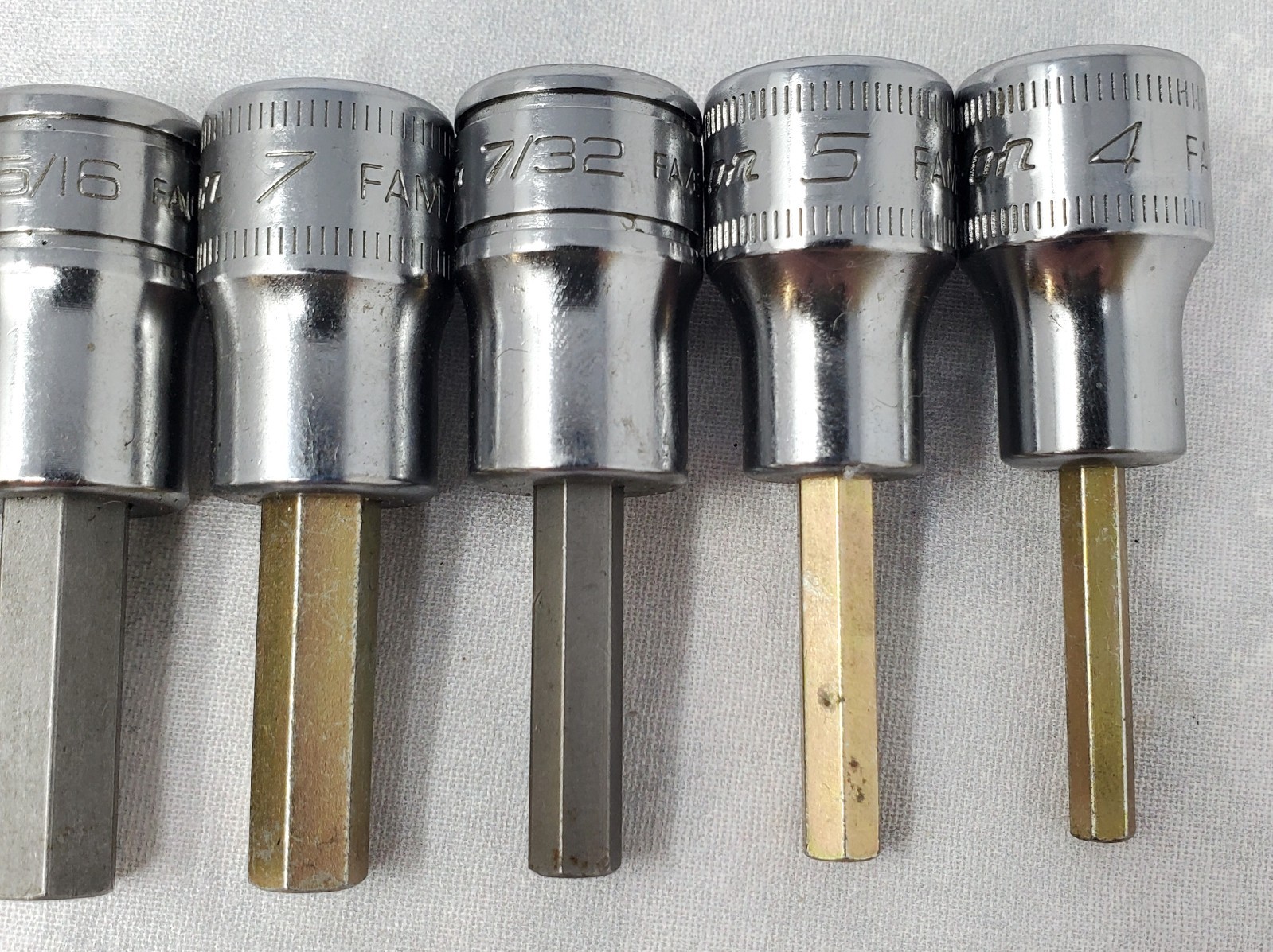 Snap-On 211EFAMY 11pc. Mix Drive Hex Bit Socket Set – PLEASE READ