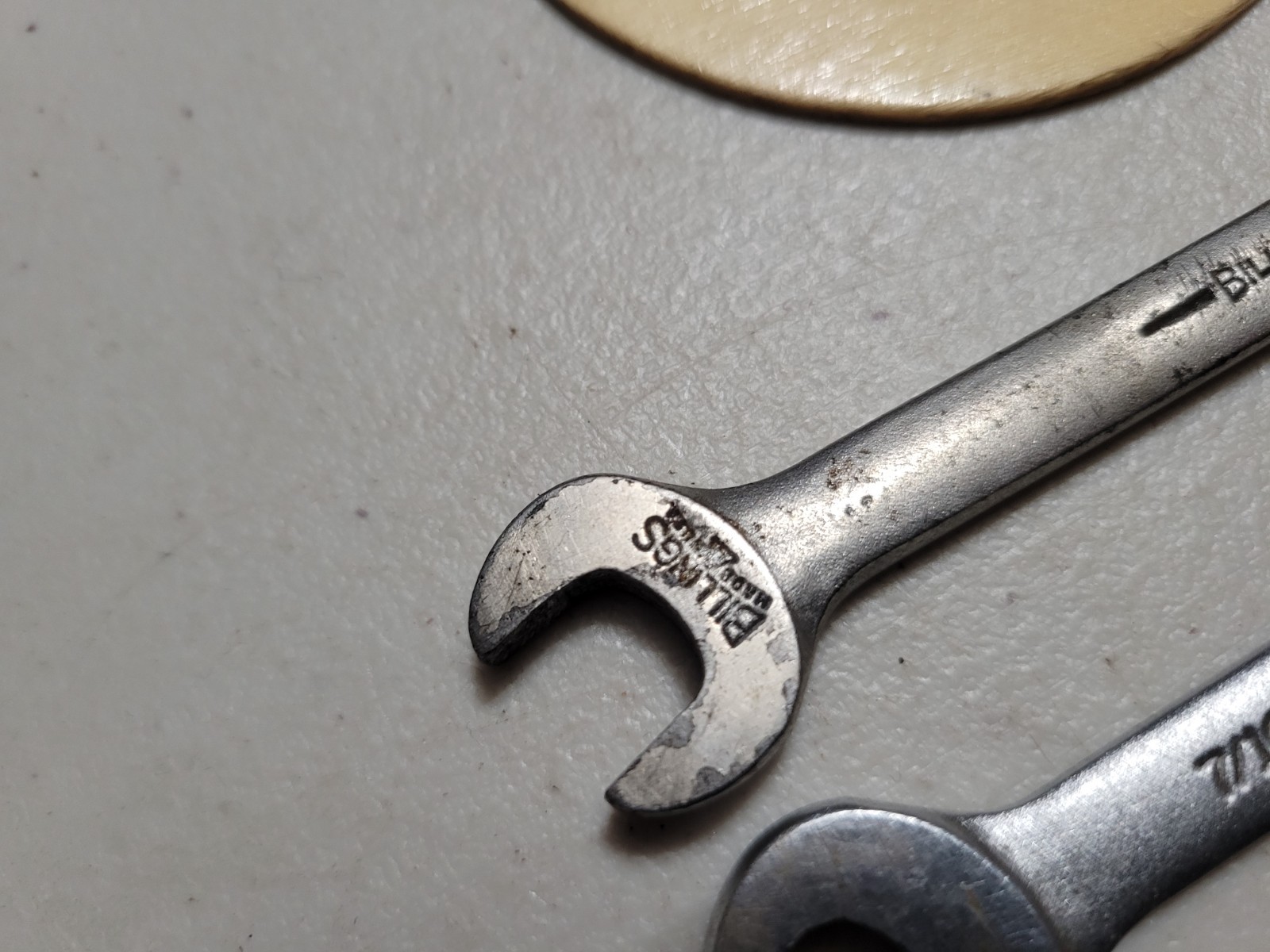 2x Vintage Billings Wrenches 7/16″ Pair Vitalloy 1161 Combination Made in USA