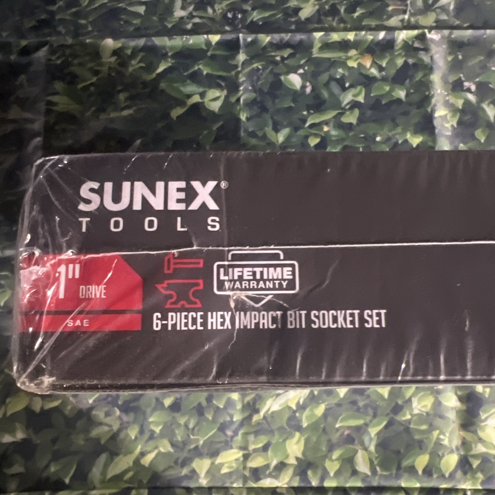 Sunex Tools 5606 6 Piece 1″ Drive Hex Impact Bit Socket Set