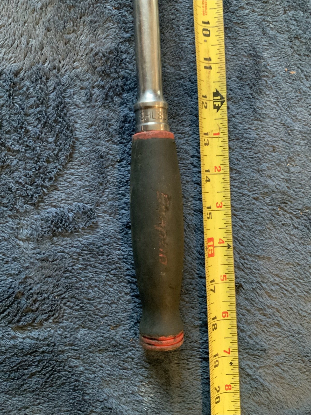 Snap On Shl80a, 1/2” Drive Ratchet, Soft Grip, Used, See Pics….