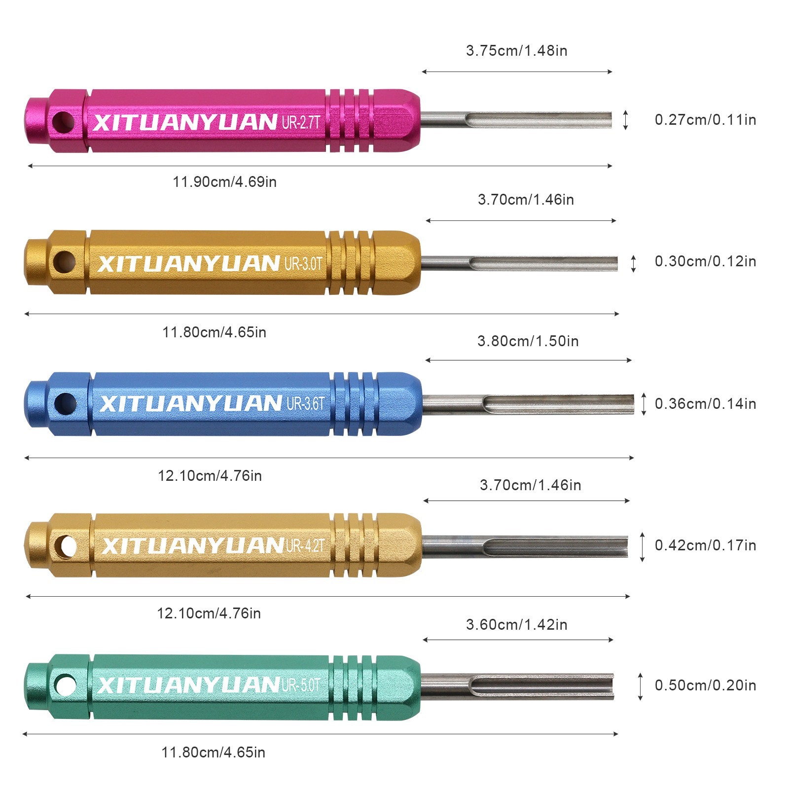 1-9PC Deutsch Pin Extractor Tool Car Terminal Removal Kit Wire Connector Release
