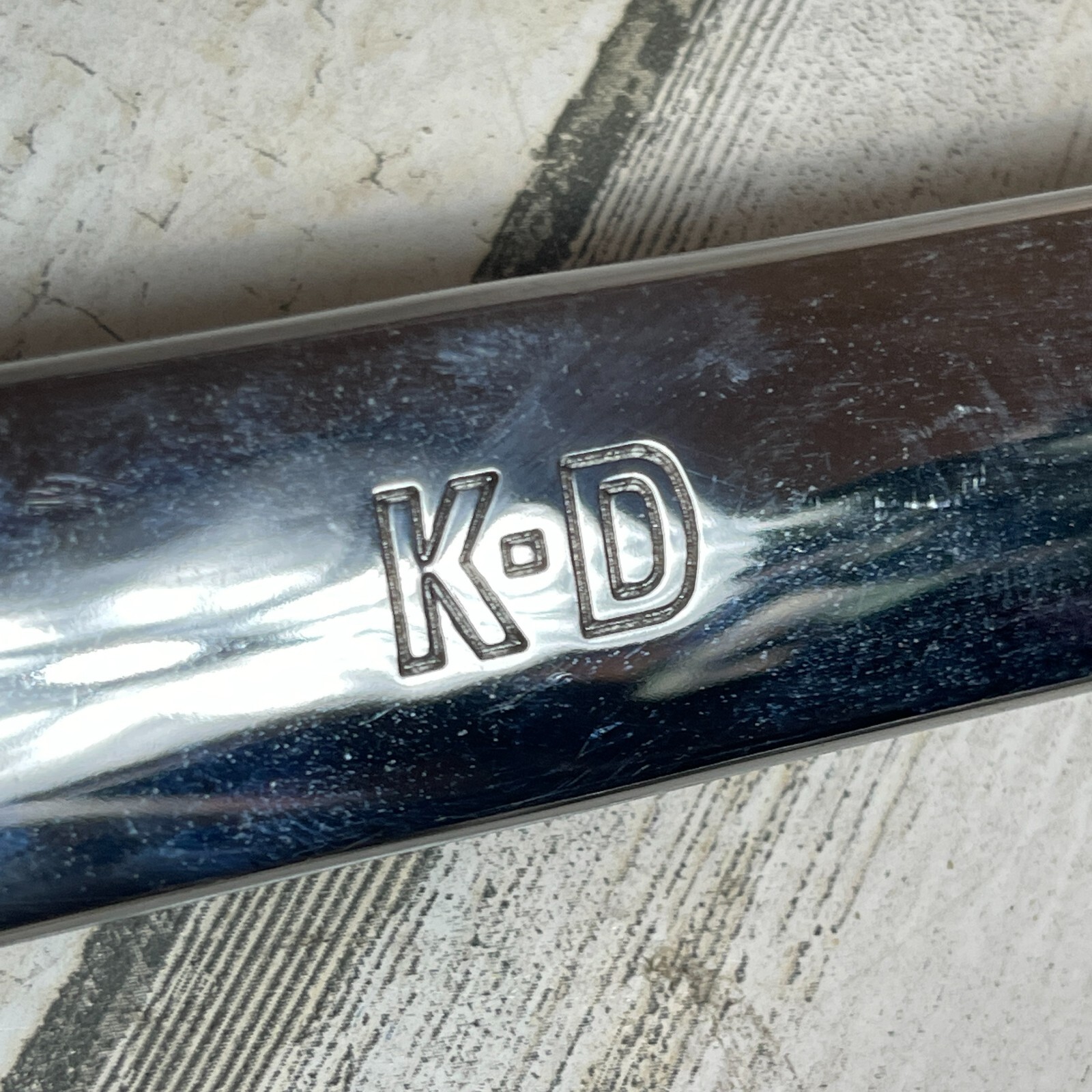 «K-D» Polished Chrome Combination Wrench, «32MM» USA 12pt, Part # 63532 KD